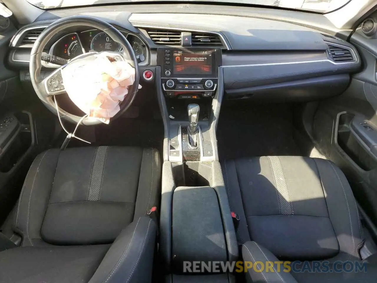 8 Photograph of a damaged car 19XFC1F37LE206615 HONDA CIVIC 2020