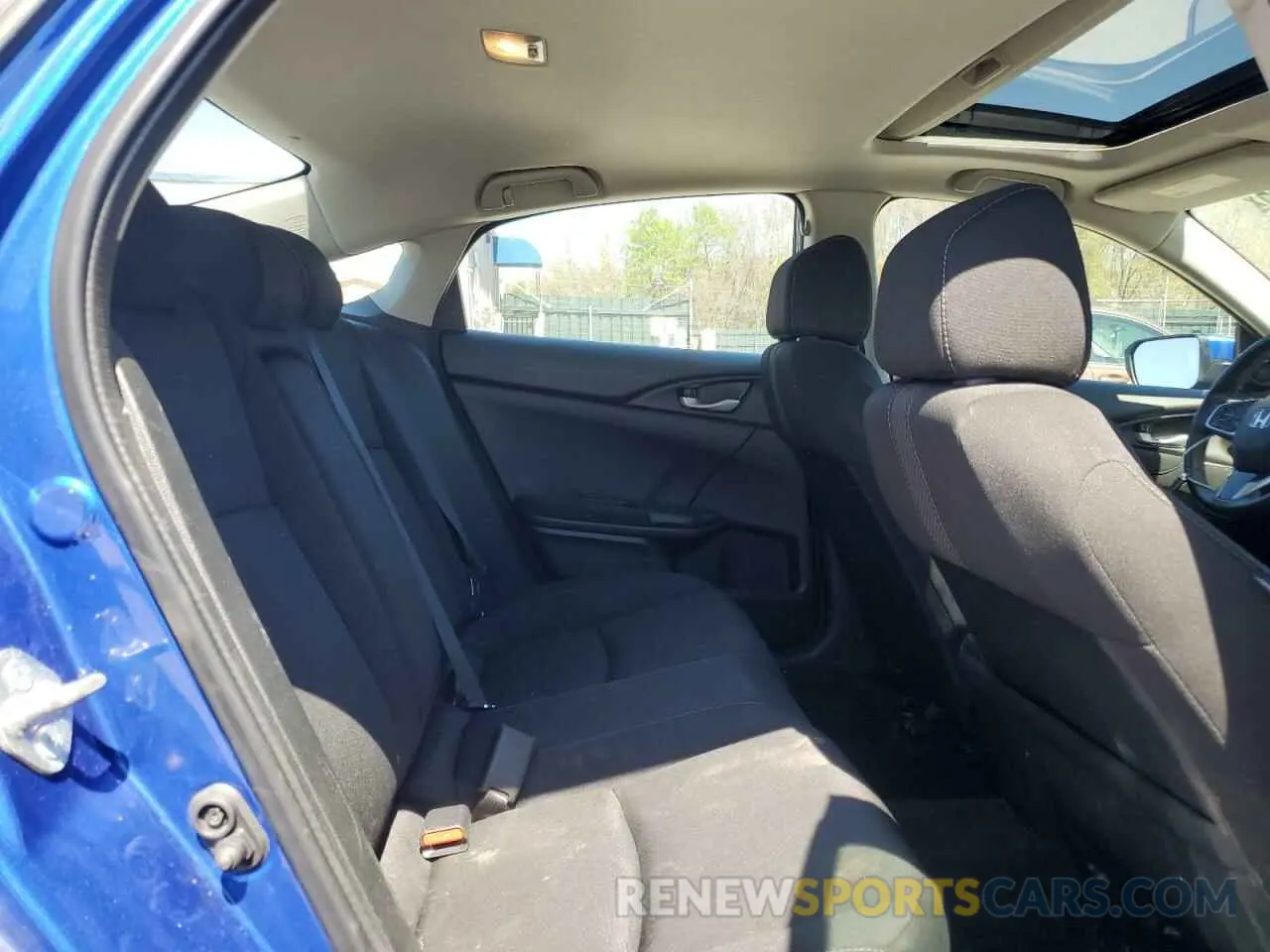 10 Photograph of a damaged car 19XFC1F37LE211619 HONDA CIVIC 2020