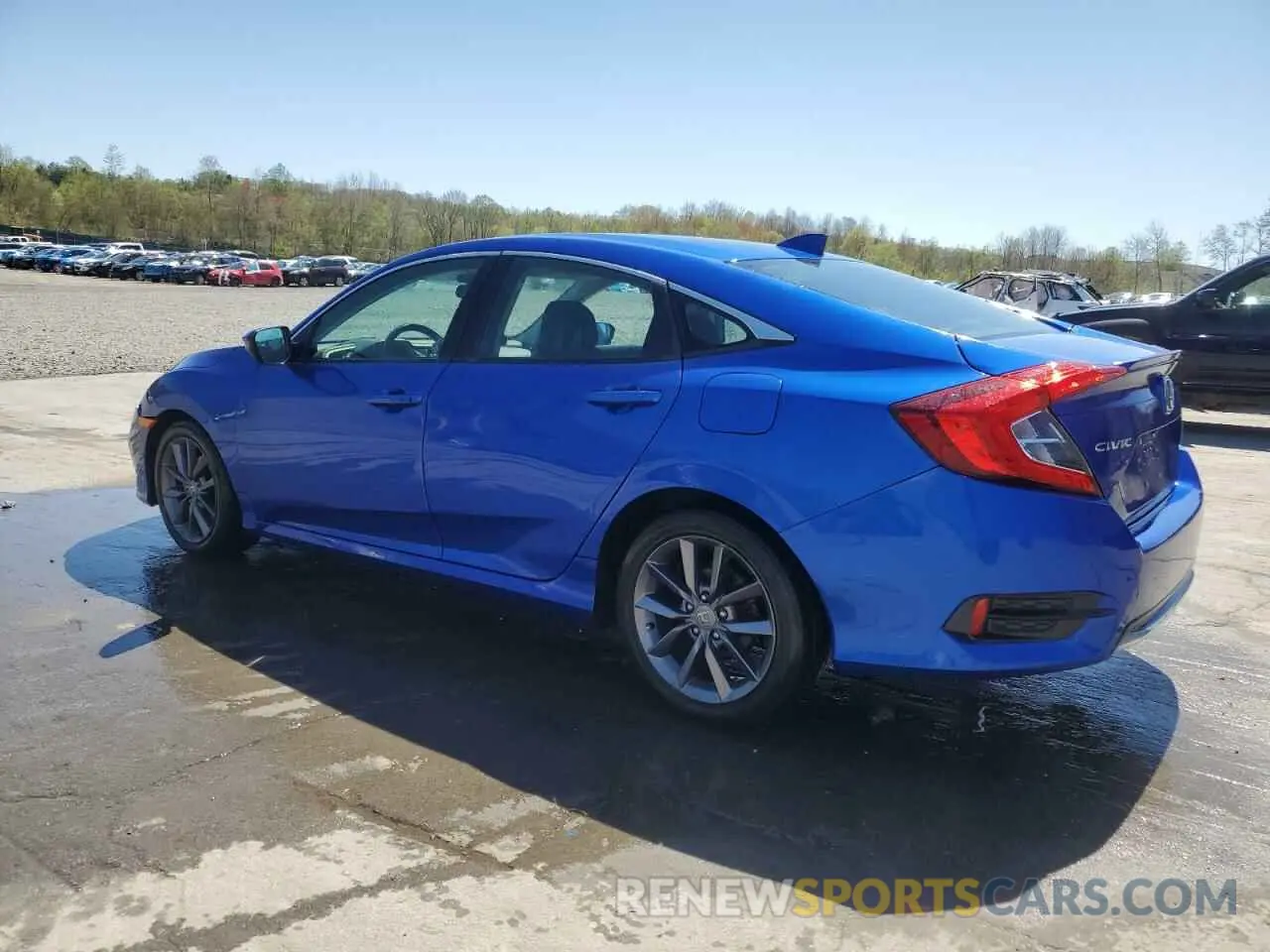 2 Photograph of a damaged car 19XFC1F37LE211619 HONDA CIVIC 2020