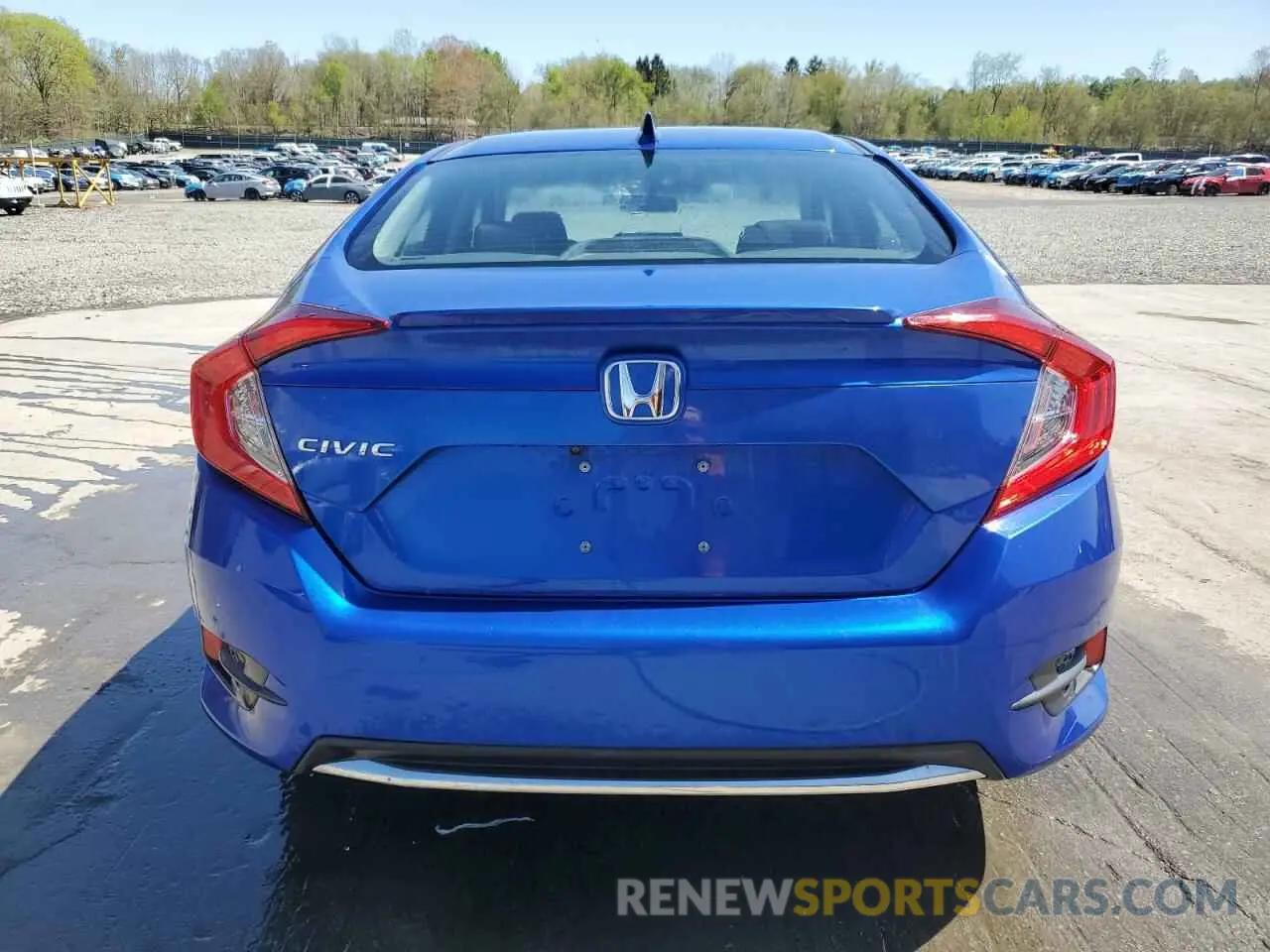 6 Photograph of a damaged car 19XFC1F37LE211619 HONDA CIVIC 2020