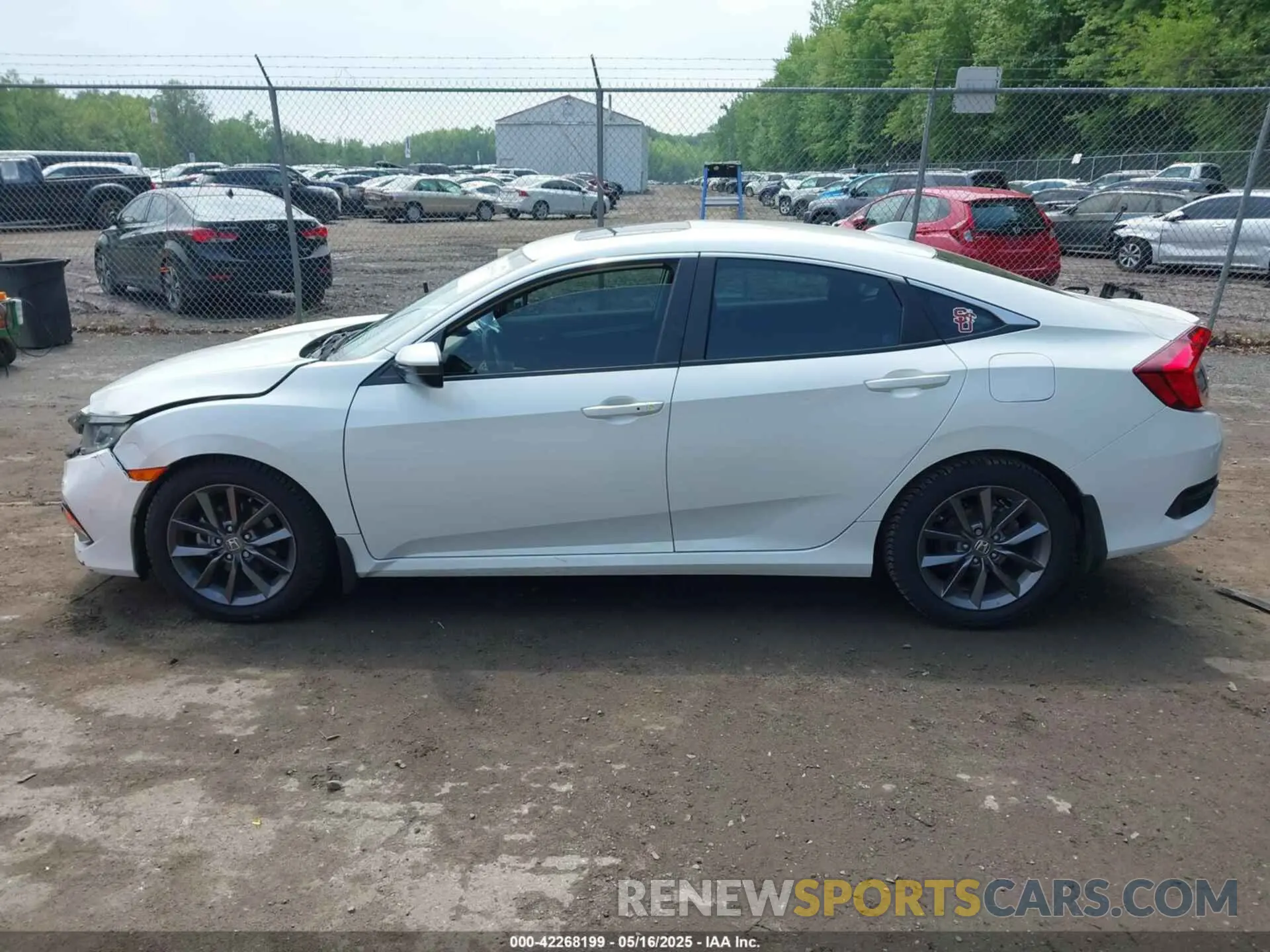 14 Photograph of a damaged car 19XFC1F37LE211832 HONDA CIVIC 2020