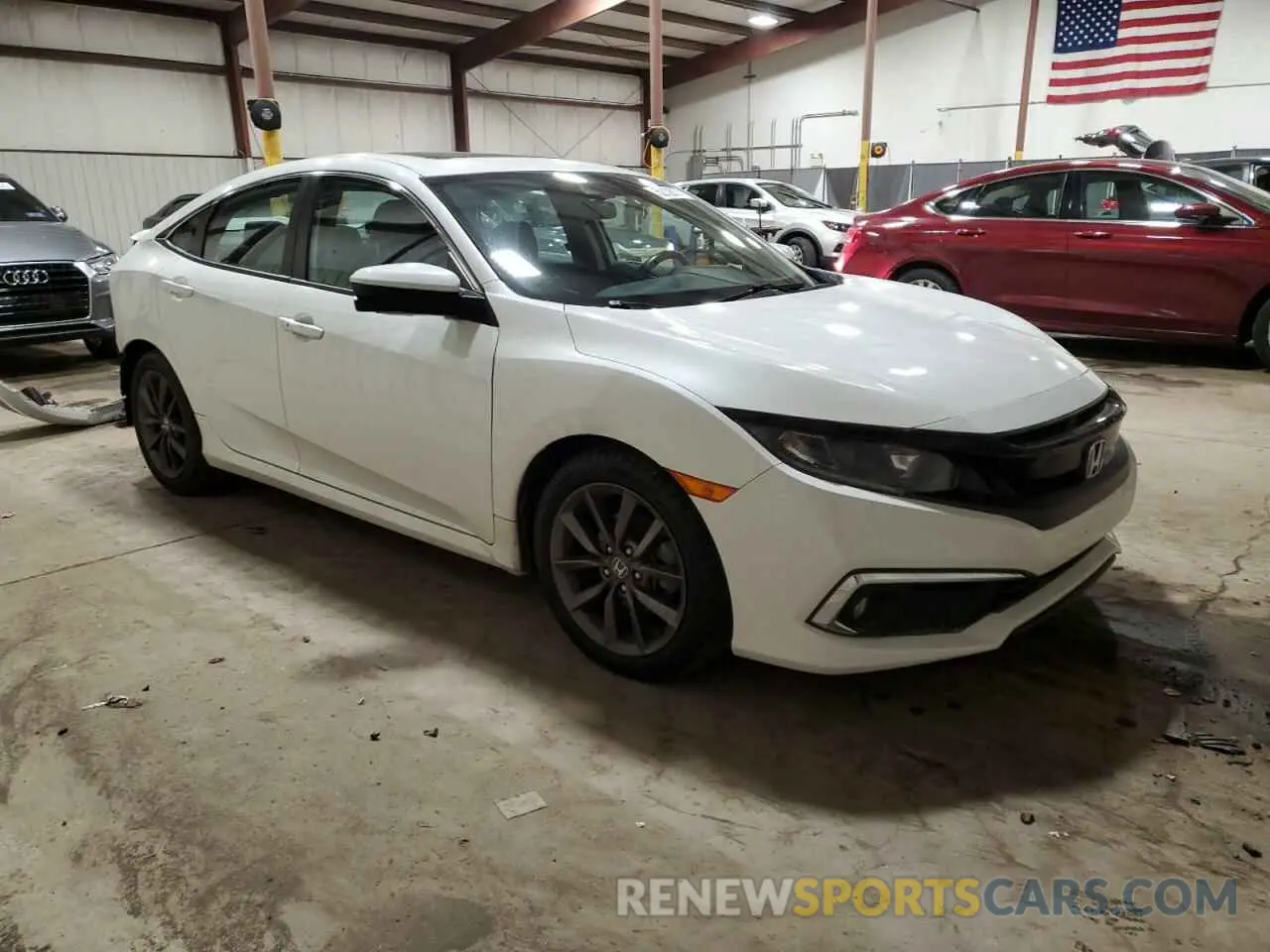 4 Photograph of a damaged car 19XFC1F37LE213550 HONDA CIVIC 2020