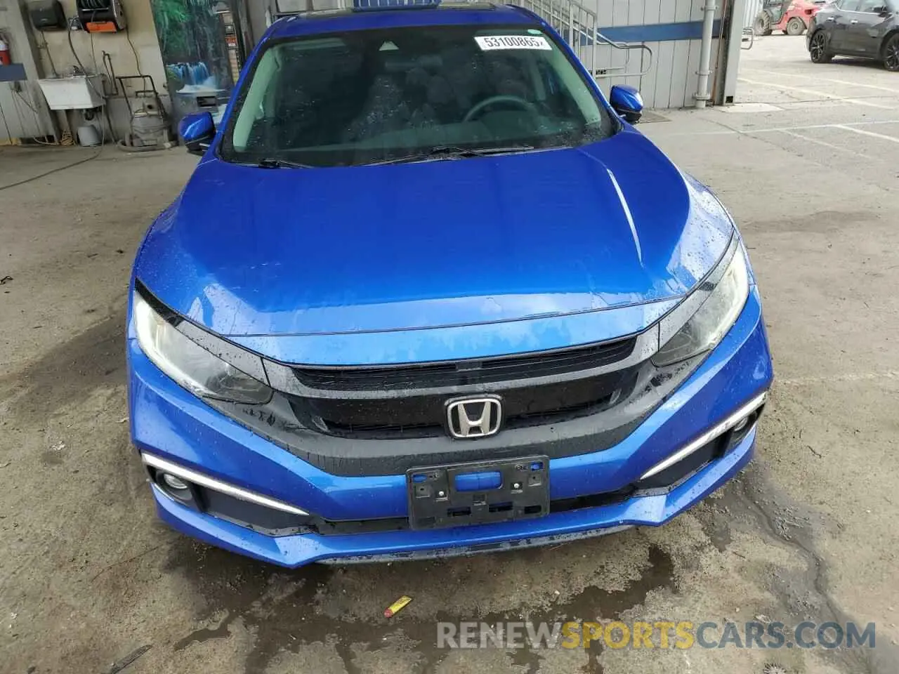 5 Photograph of a damaged car 19XFC1F37LE215511 HONDA CIVIC 2020