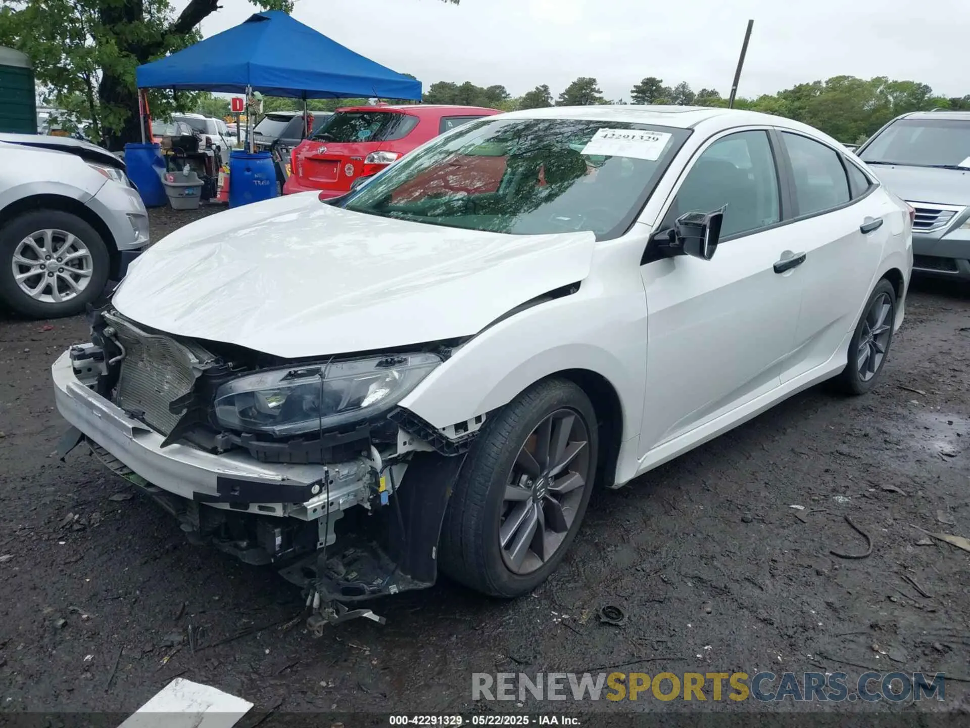 2 Photograph of a damaged car 19XFC1F37LE218148 HONDA CIVIC 2020