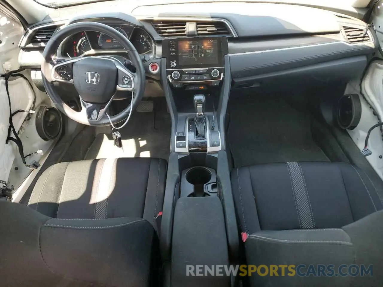 8 Photograph of a damaged car 19XFC1F38LE020372 HONDA CIVIC 2020