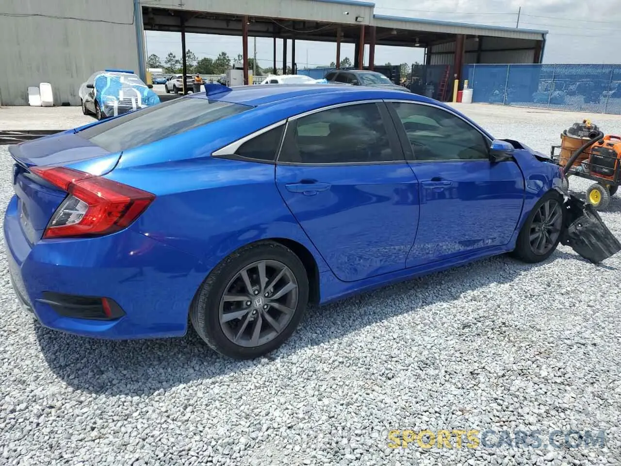3 Photograph of a damaged car 19XFC1F38LE211628 HONDA CIVIC 2020