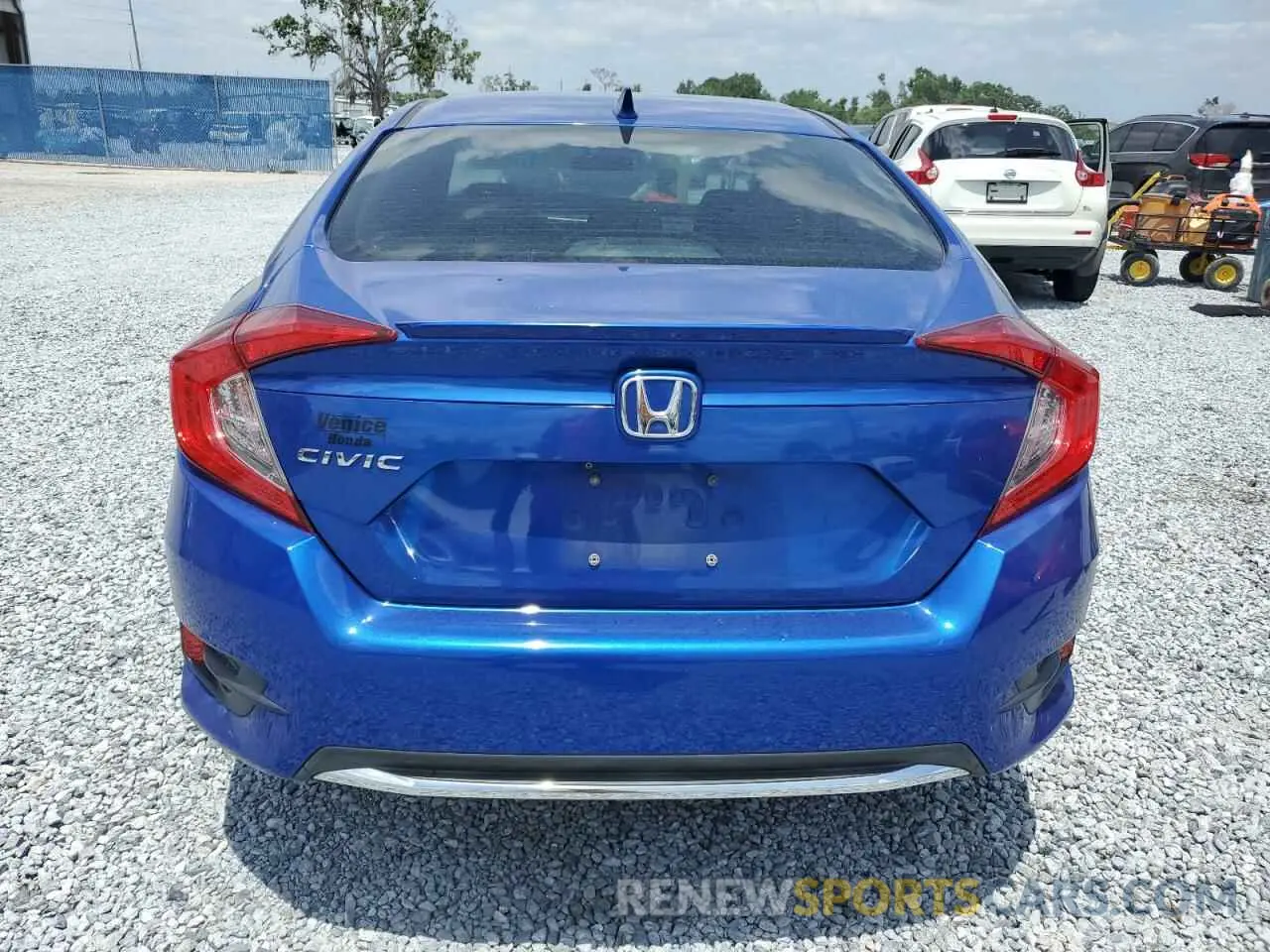 6 Photograph of a damaged car 19XFC1F38LE211628 HONDA CIVIC 2020