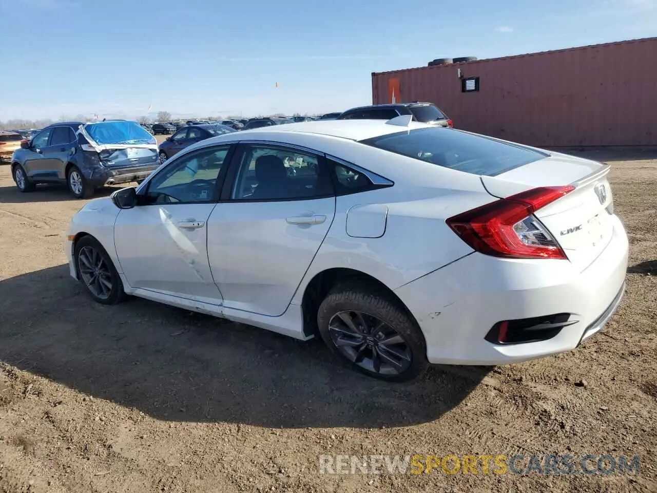 2 Photograph of a damaged car 19XFC1F38LE215226 HONDA CIVIC 2020