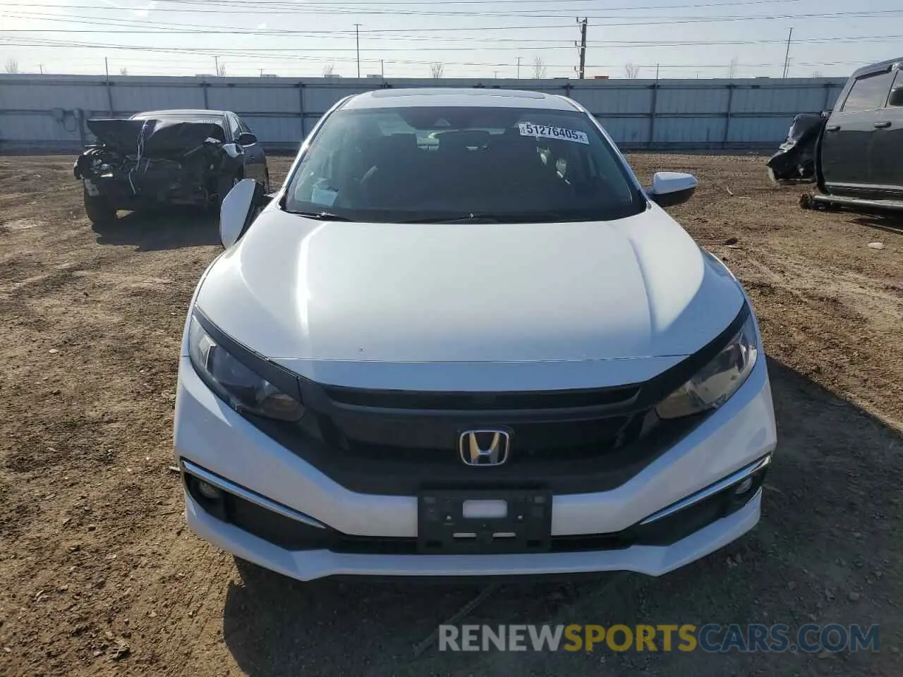 5 Photograph of a damaged car 19XFC1F38LE215226 HONDA CIVIC 2020