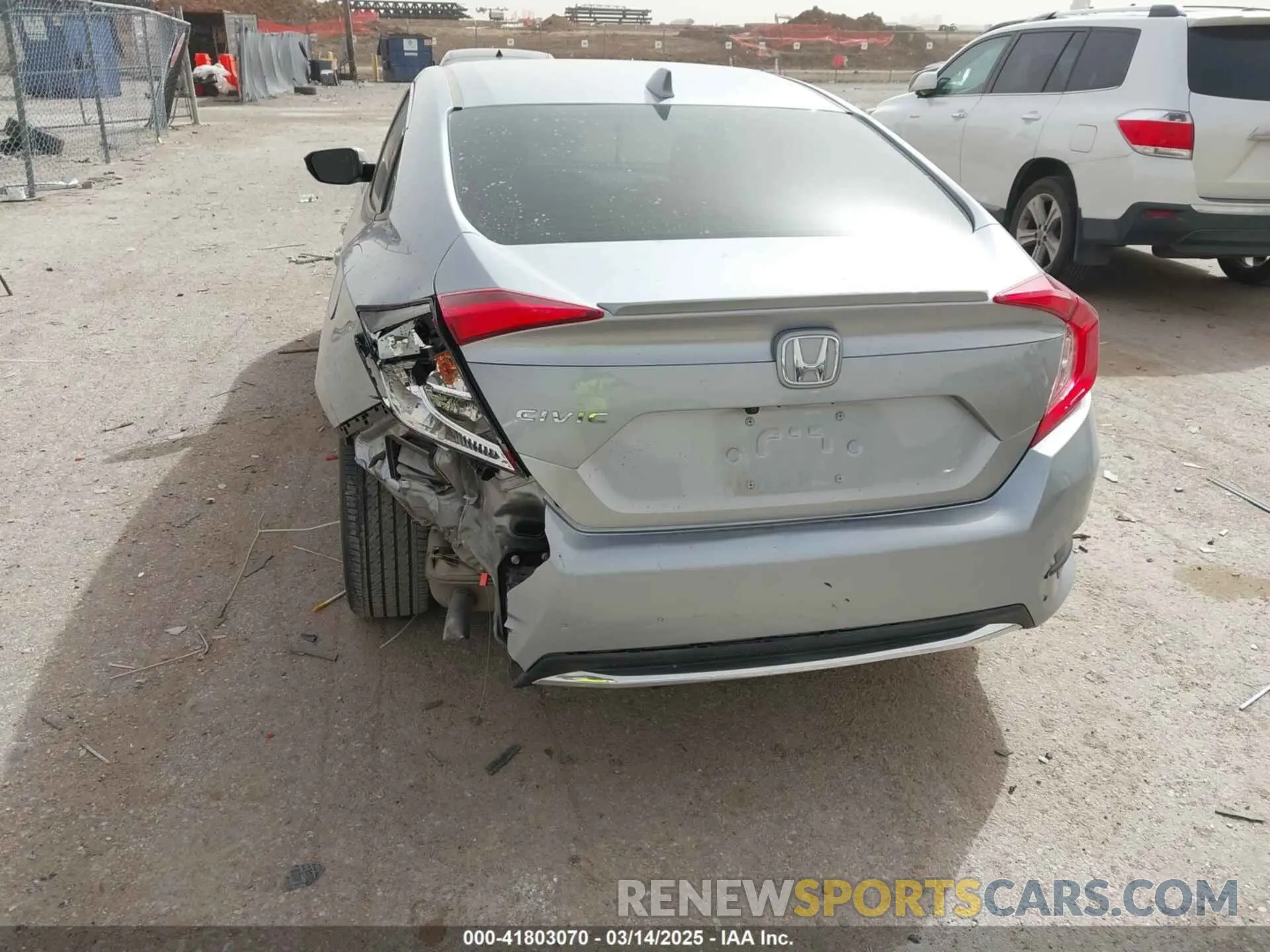 6 Photograph of a damaged car 19XFC1F39LE000129 HONDA CIVIC 2020
