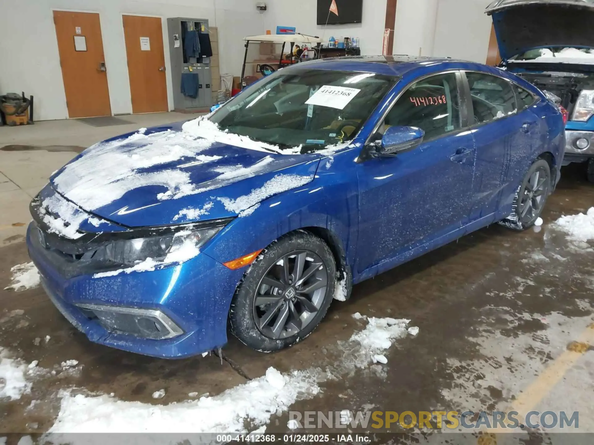 2 Photograph of a damaged car 19XFC1F39LE013558 HONDA CIVIC 2020