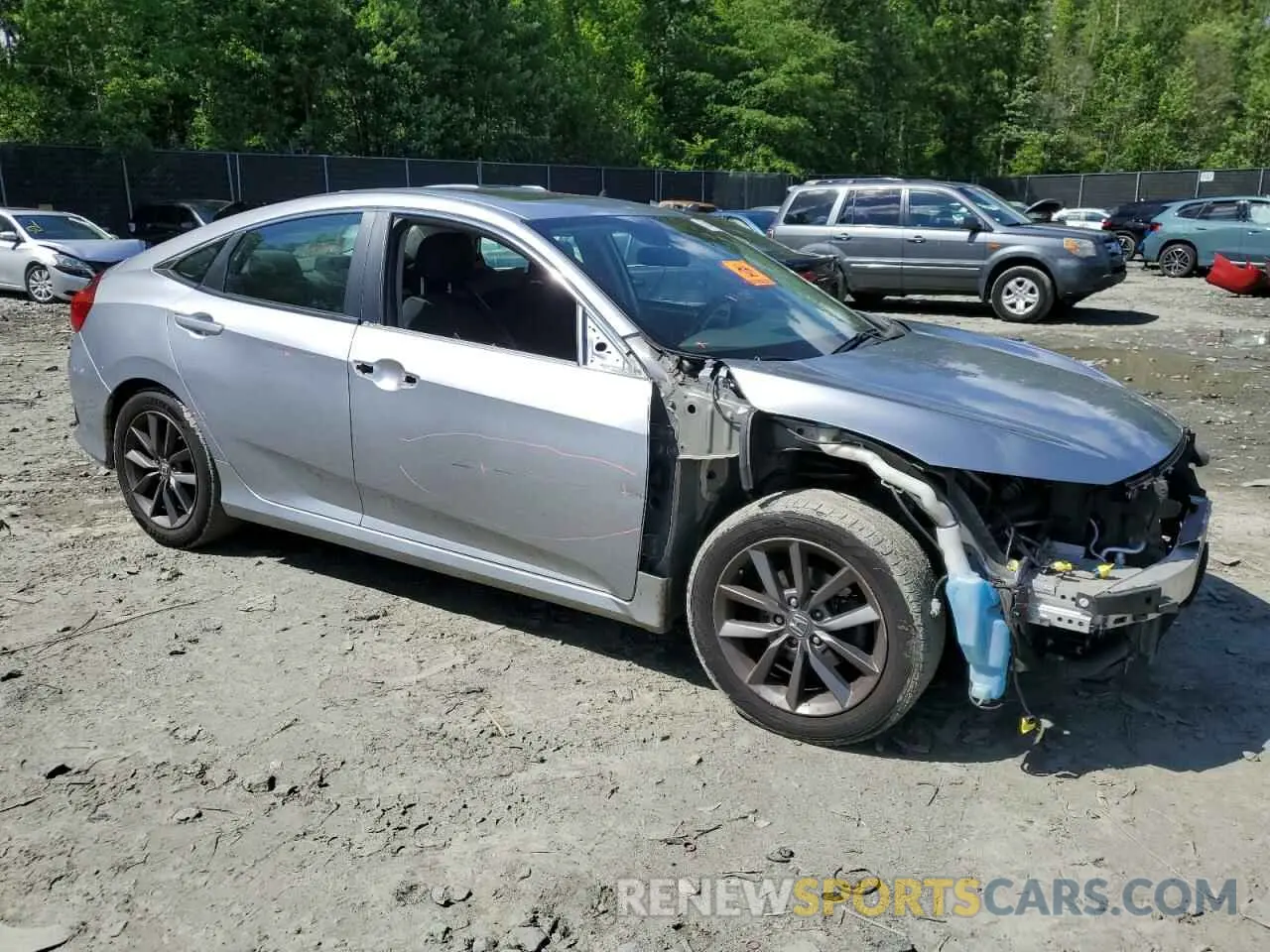 4 Photograph of a damaged car 19XFC1F39LE016699 HONDA CIVIC 2020