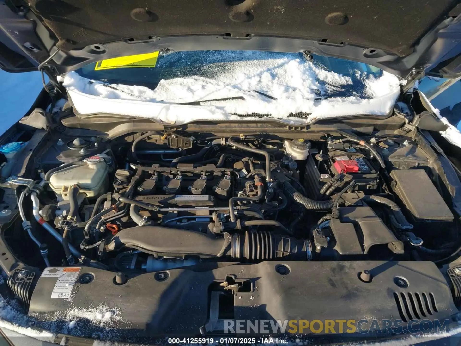 10 Photograph of a damaged car 19XFC1F39LE208916 HONDA CIVIC 2020
