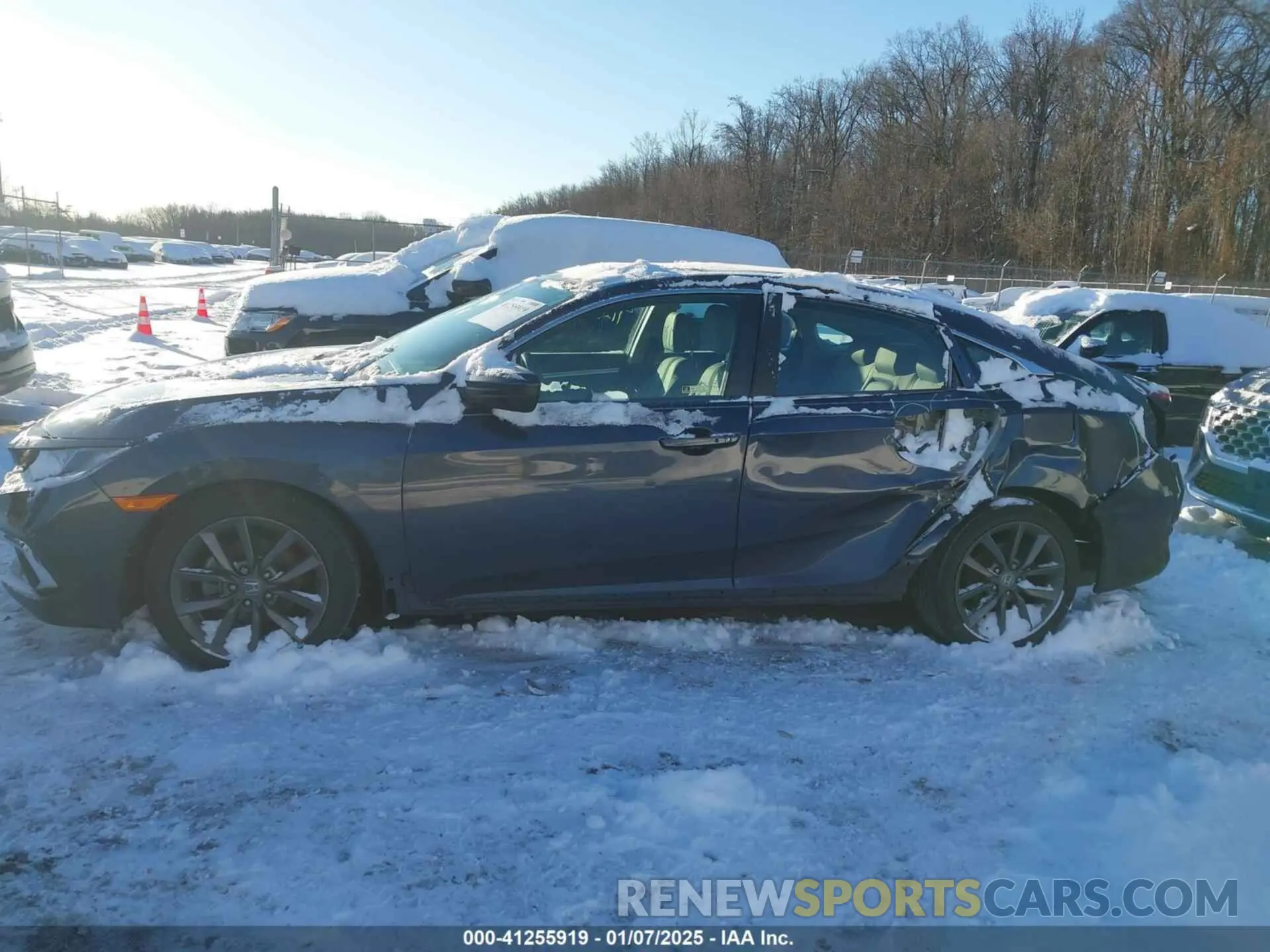 14 Photograph of a damaged car 19XFC1F39LE208916 HONDA CIVIC 2020