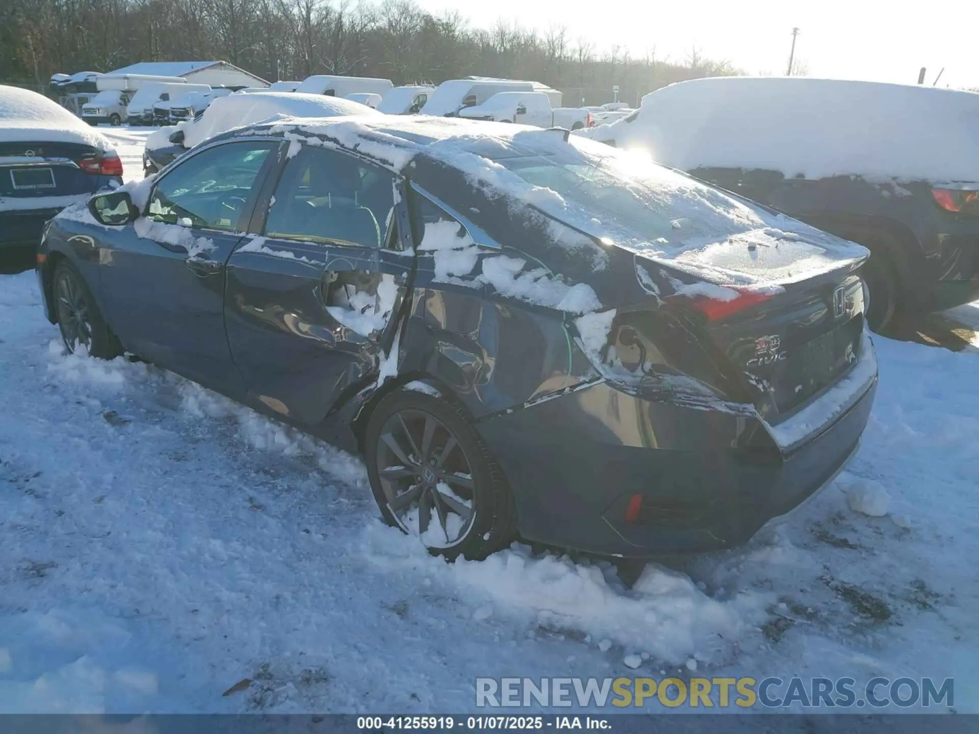 3 Photograph of a damaged car 19XFC1F39LE208916 HONDA CIVIC 2020