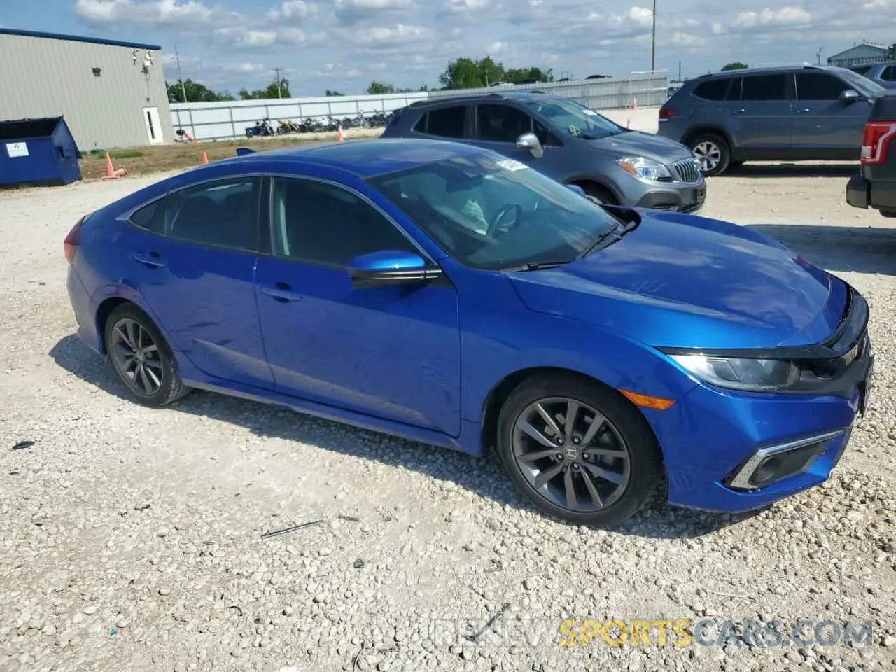4 Photograph of a damaged car 19XFC1F3XLE010295 HONDA CIVIC 2020