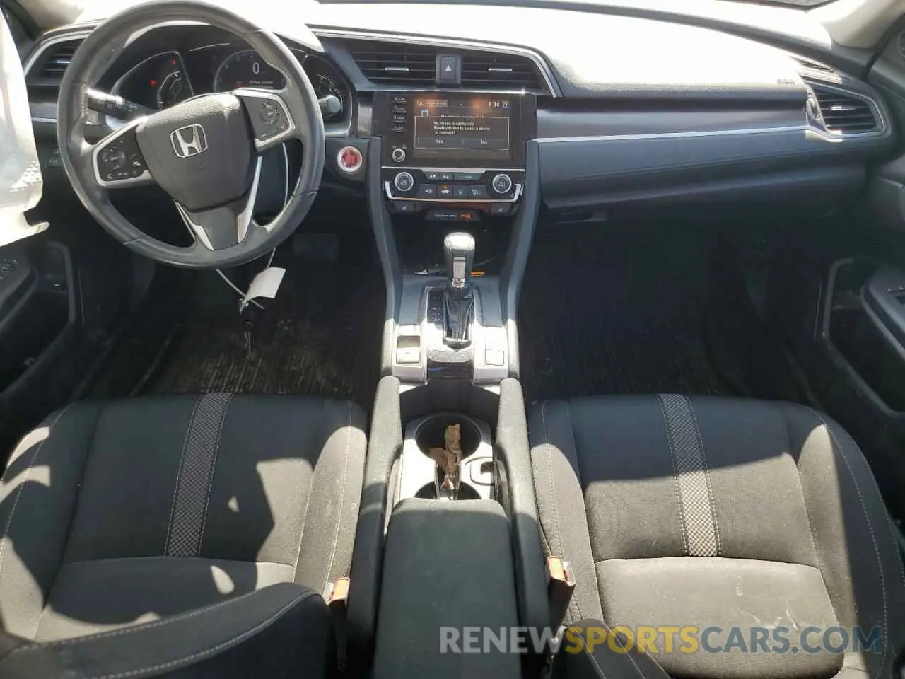 8 Photograph of a damaged car 19XFC1F3XLE010295 HONDA CIVIC 2020
