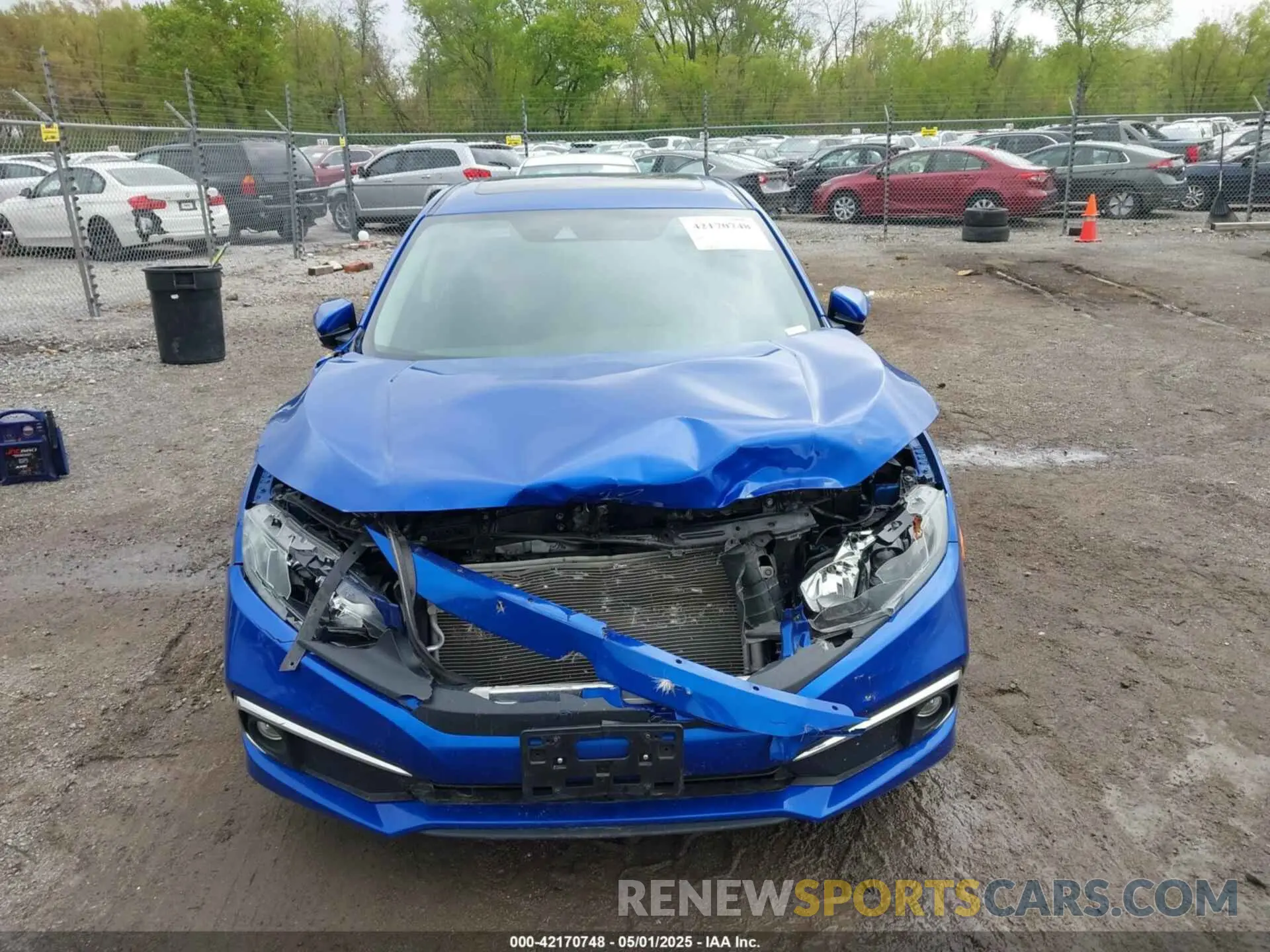 12 Photograph of a damaged car 19XFC1F3XLE011172 HONDA CIVIC 2020
