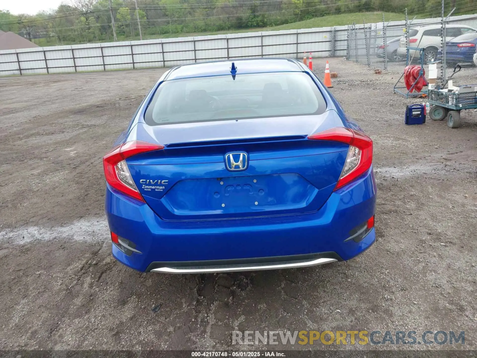 16 Photograph of a damaged car 19XFC1F3XLE011172 HONDA CIVIC 2020