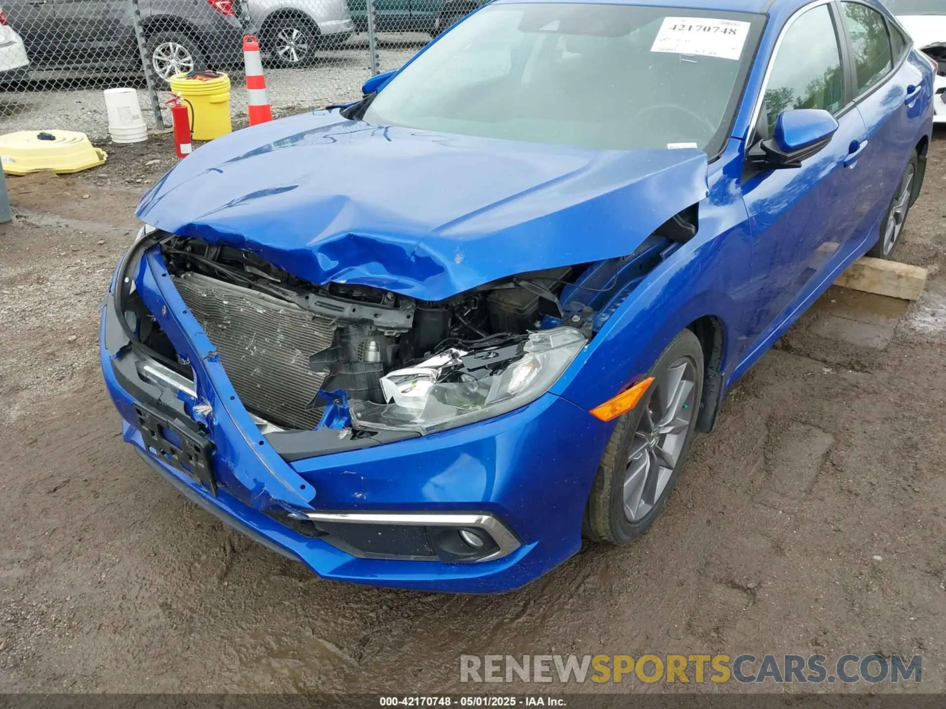 6 Photograph of a damaged car 19XFC1F3XLE011172 HONDA CIVIC 2020