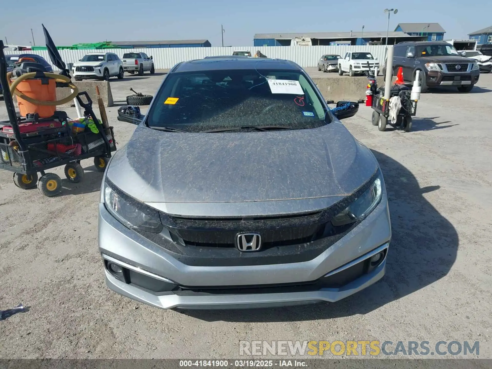 12 Photograph of a damaged car 19XFC1F3XLE014041 HONDA CIVIC 2020