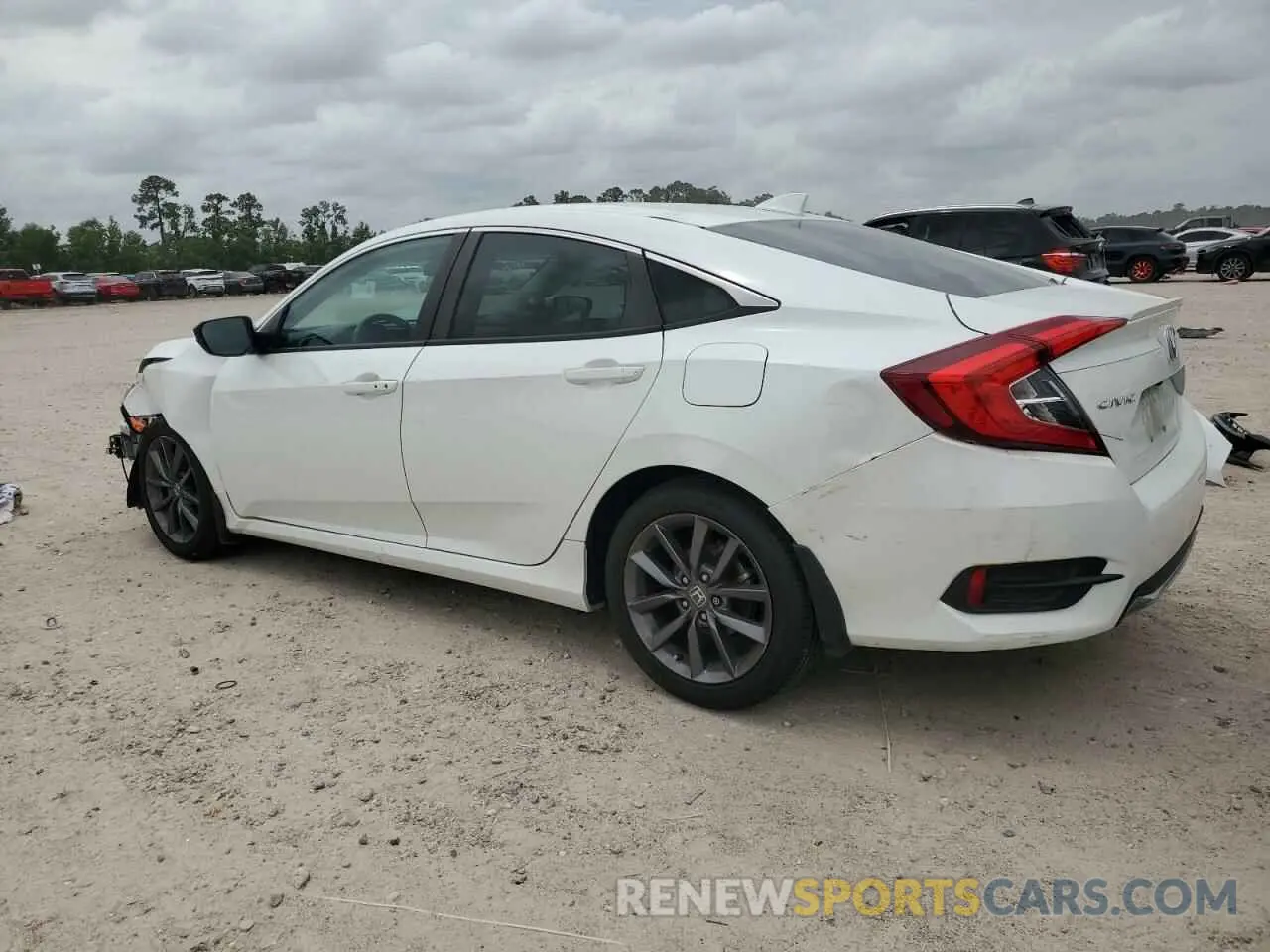 2 Photograph of a damaged car 19XFC1F3XLE018719 HONDA CIVIC 2020