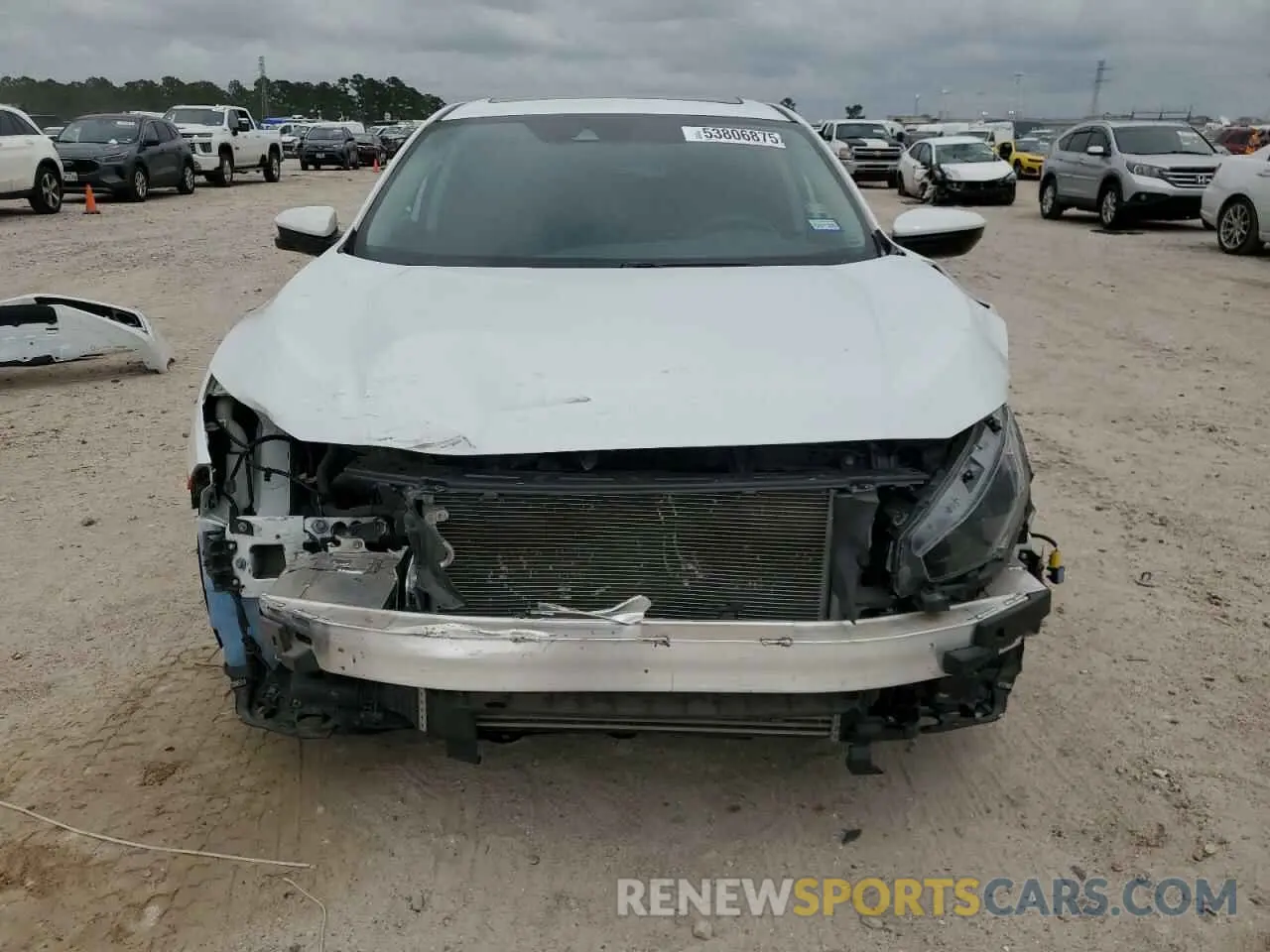 5 Photograph of a damaged car 19XFC1F3XLE018719 HONDA CIVIC 2020