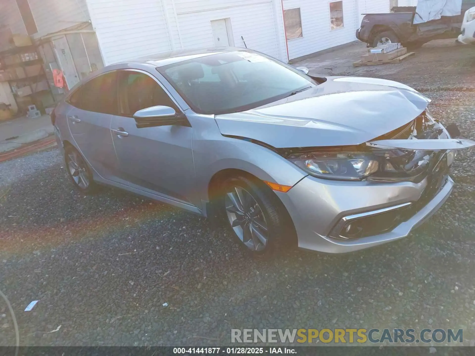 1 Photograph of a damaged car 19XFC1F3XLE021720 HONDA CIVIC 2020