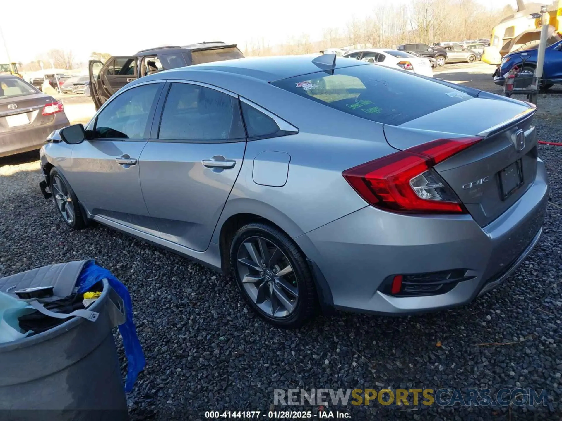 3 Photograph of a damaged car 19XFC1F3XLE021720 HONDA CIVIC 2020
