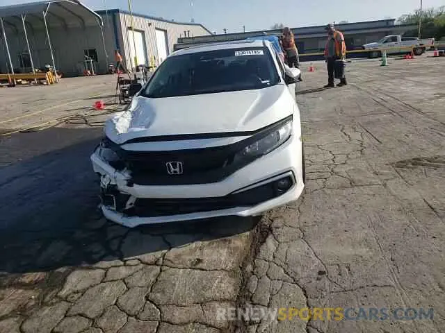 13 Photograph of a damaged car 19XFC1F3XLE022107 HONDA CIVIC 2020