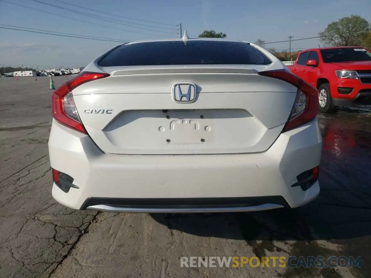 6 Photograph of a damaged car 19XFC1F3XLE022107 HONDA CIVIC 2020