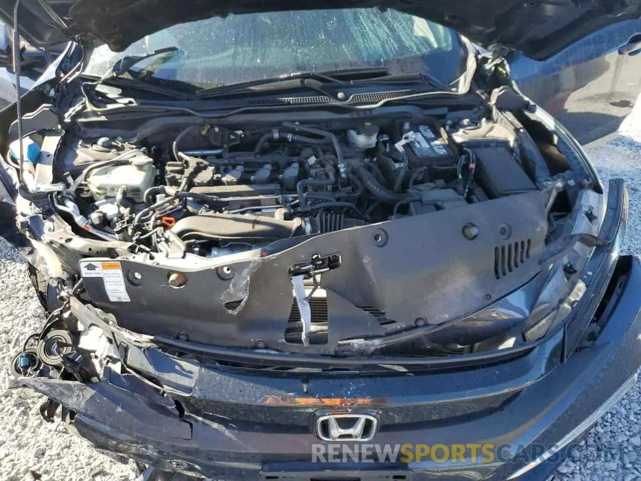 13 Photograph of a damaged car 19XFC1F3XLE024083 HONDA CIVIC 2020