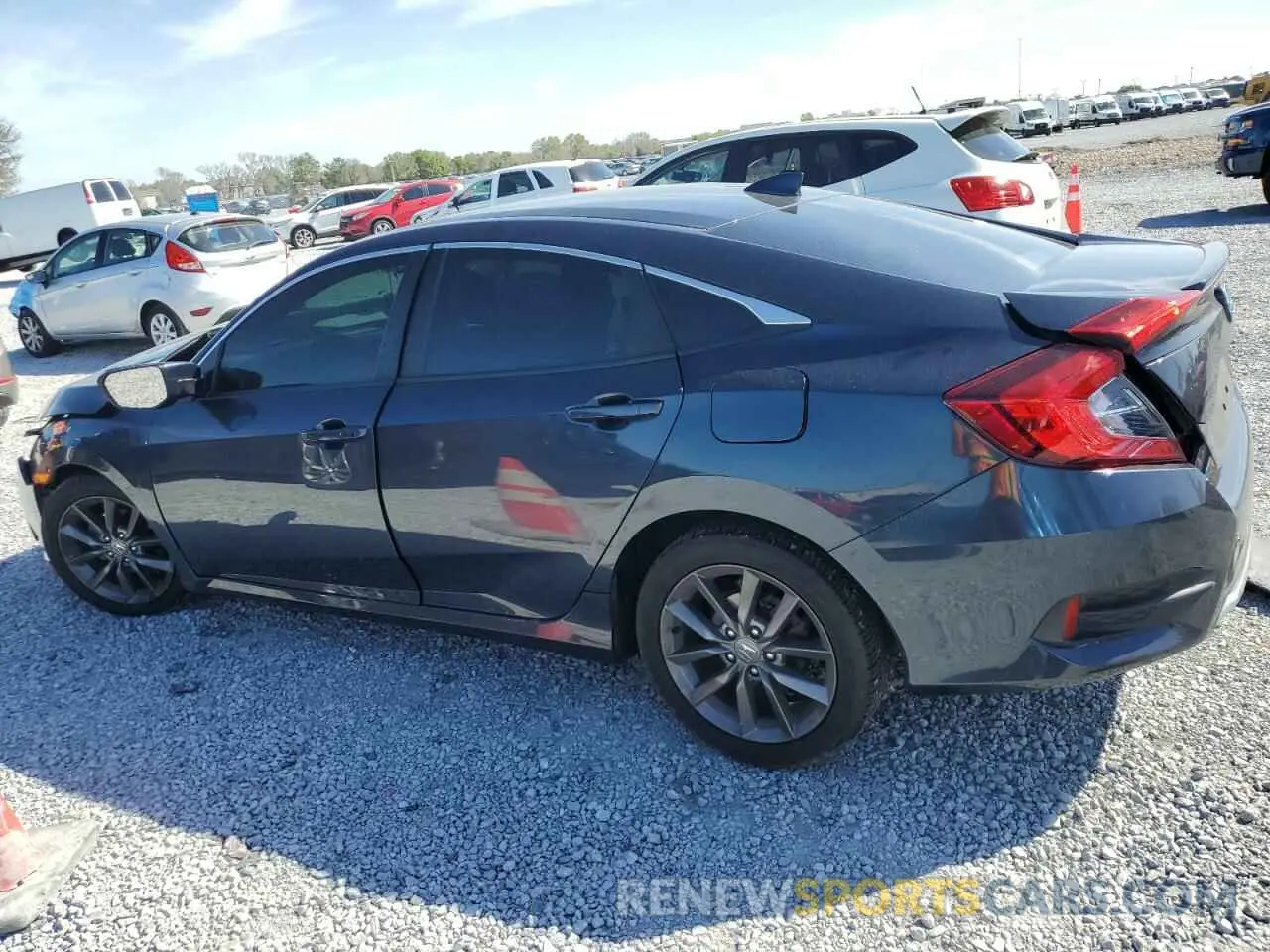 2 Photograph of a damaged car 19XFC1F3XLE024083 HONDA CIVIC 2020