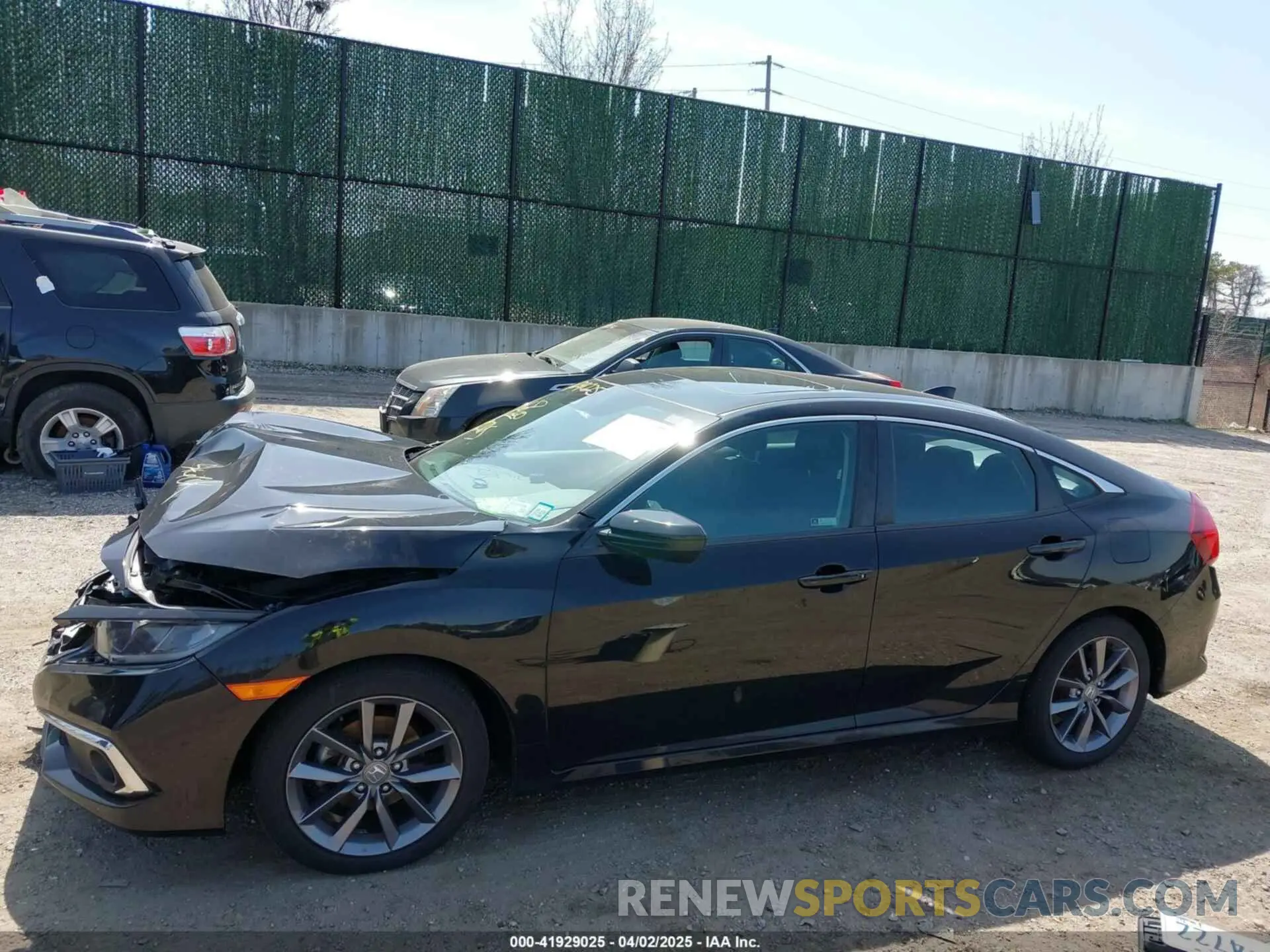 14 Photograph of a damaged car 19XFC1F3XLE203420 HONDA CIVIC 2020