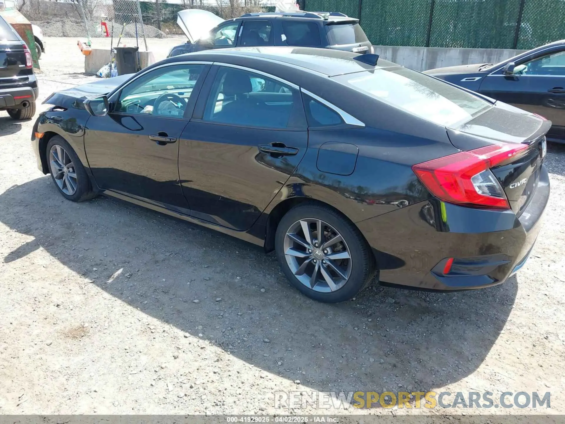3 Photograph of a damaged car 19XFC1F3XLE203420 HONDA CIVIC 2020