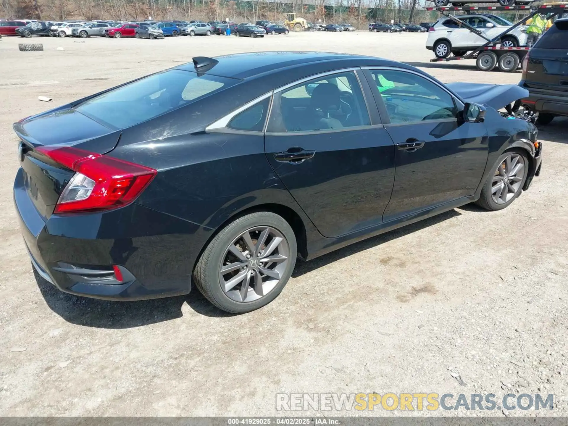 4 Photograph of a damaged car 19XFC1F3XLE203420 HONDA CIVIC 2020
