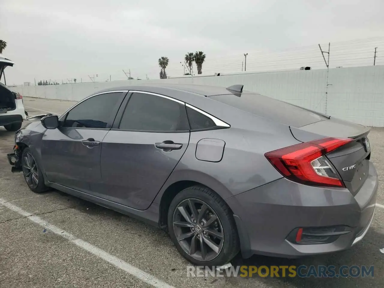 2 Photograph of a damaged car 19XFC1F3XLE205426 HONDA CIVIC 2020