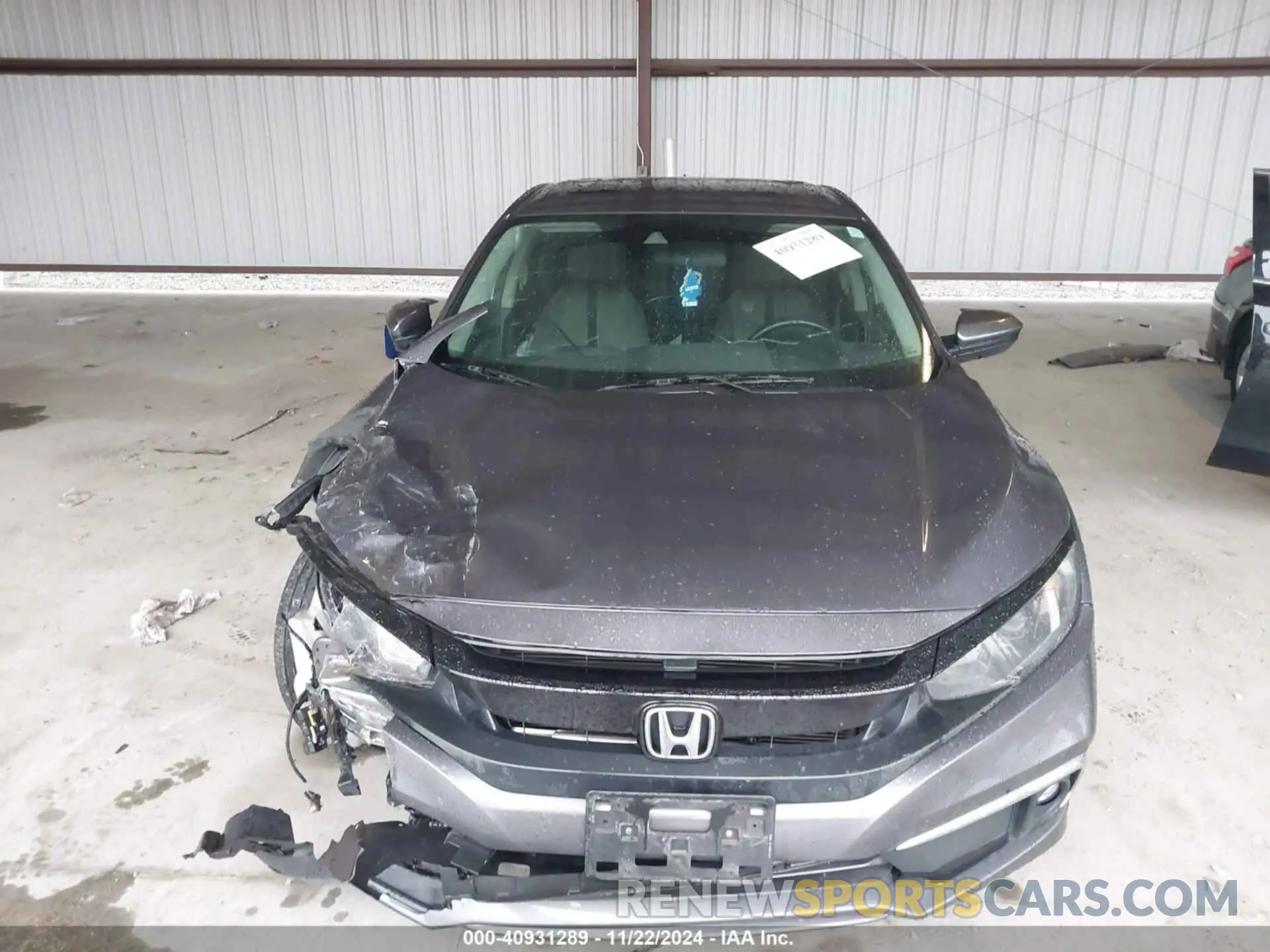 13 Photograph of a damaged car 19XFC1F3XLE208410 HONDA CIVIC 2020