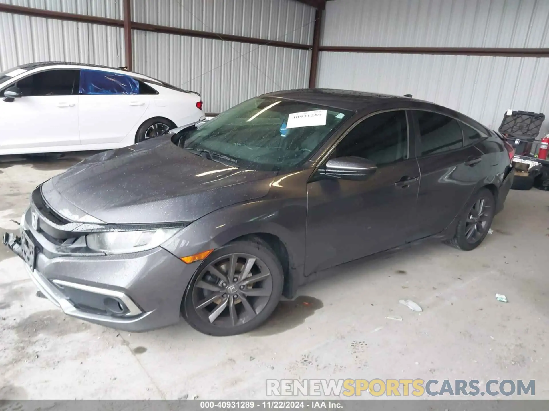 2 Photograph of a damaged car 19XFC1F3XLE208410 HONDA CIVIC 2020