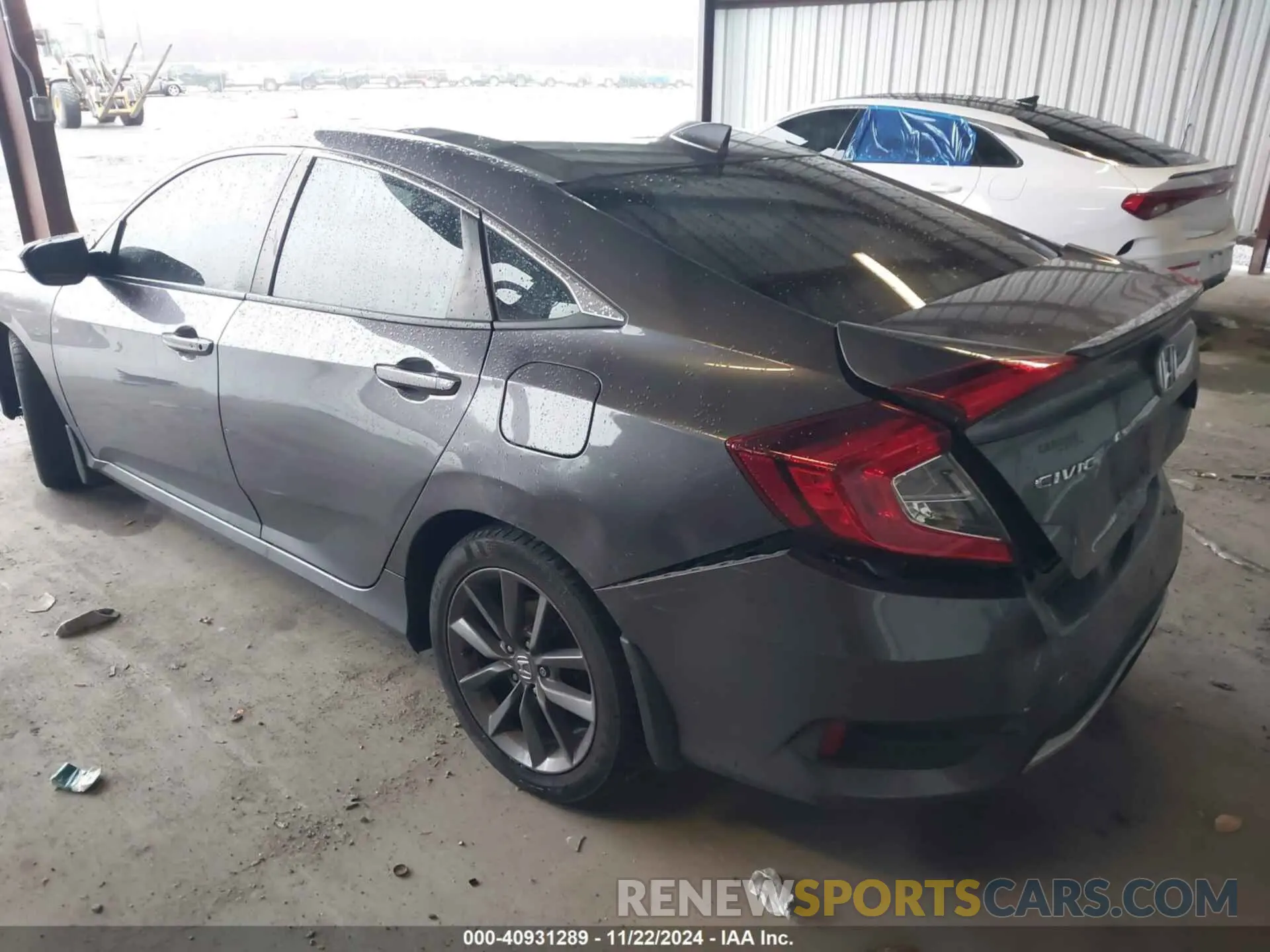3 Photograph of a damaged car 19XFC1F3XLE208410 HONDA CIVIC 2020
