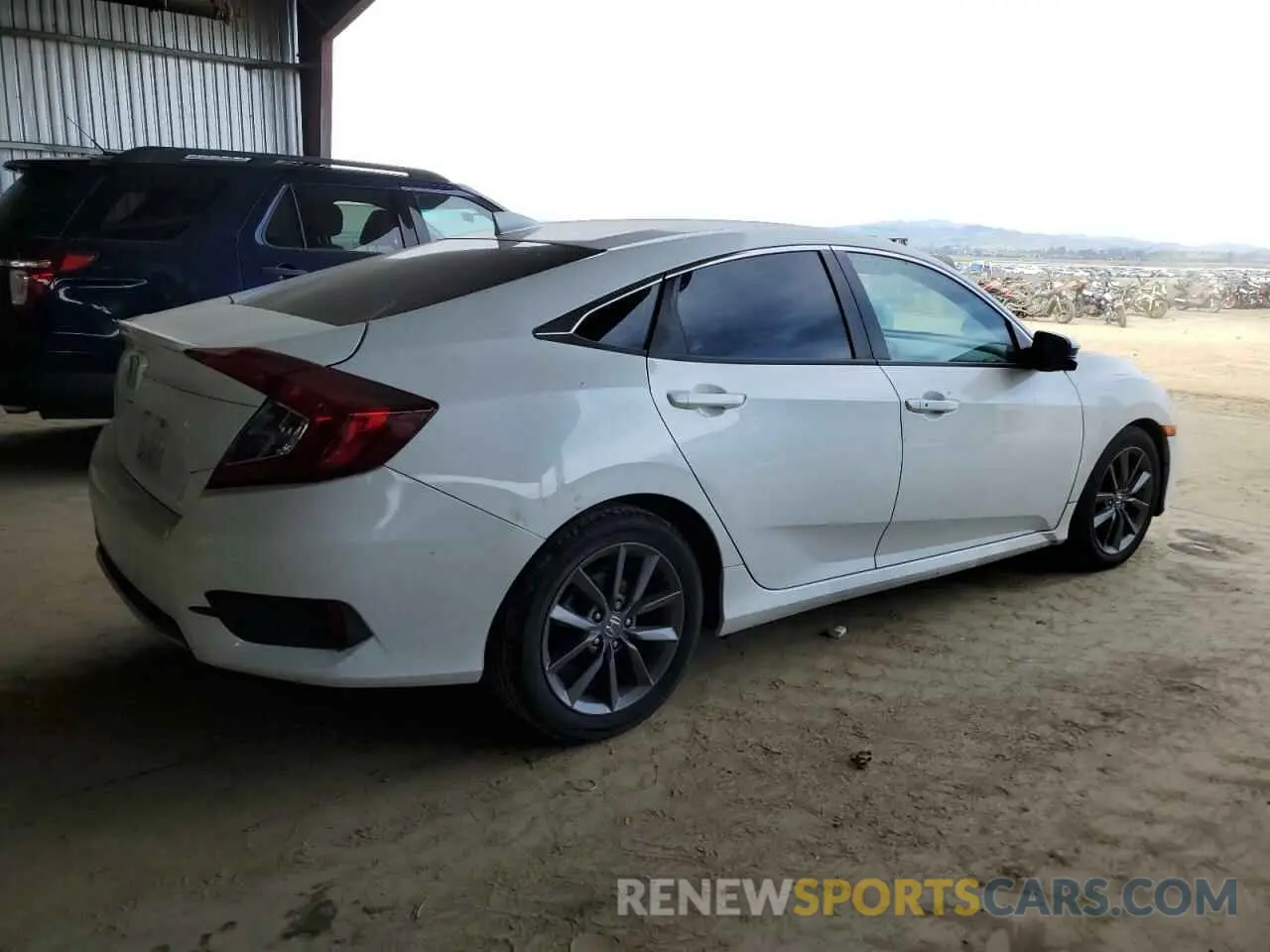 3 Photograph of a damaged car 19XFC1F3XLE210464 HONDA CIVIC 2020
