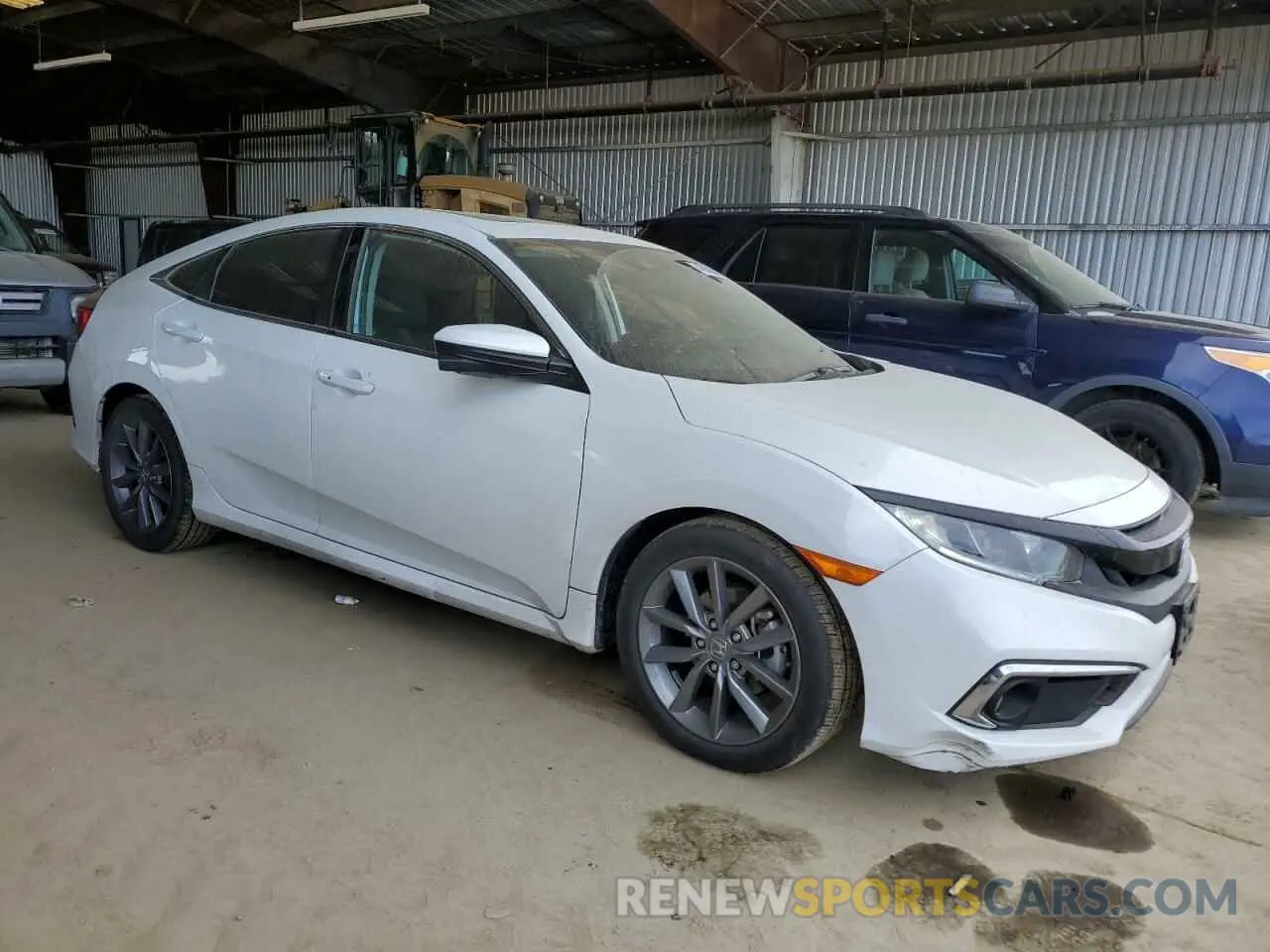 4 Photograph of a damaged car 19XFC1F3XLE210464 HONDA CIVIC 2020