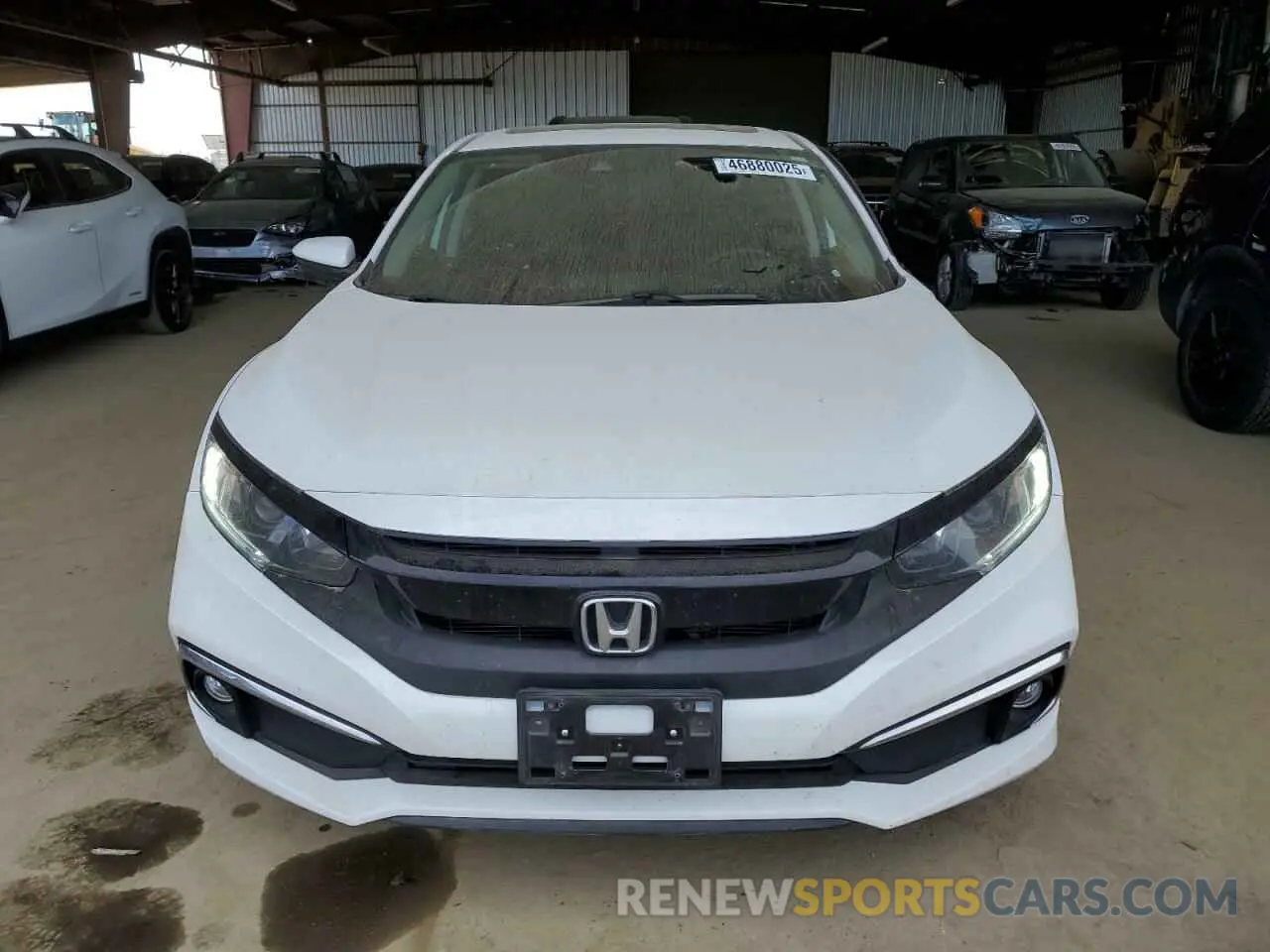 5 Photograph of a damaged car 19XFC1F3XLE210464 HONDA CIVIC 2020