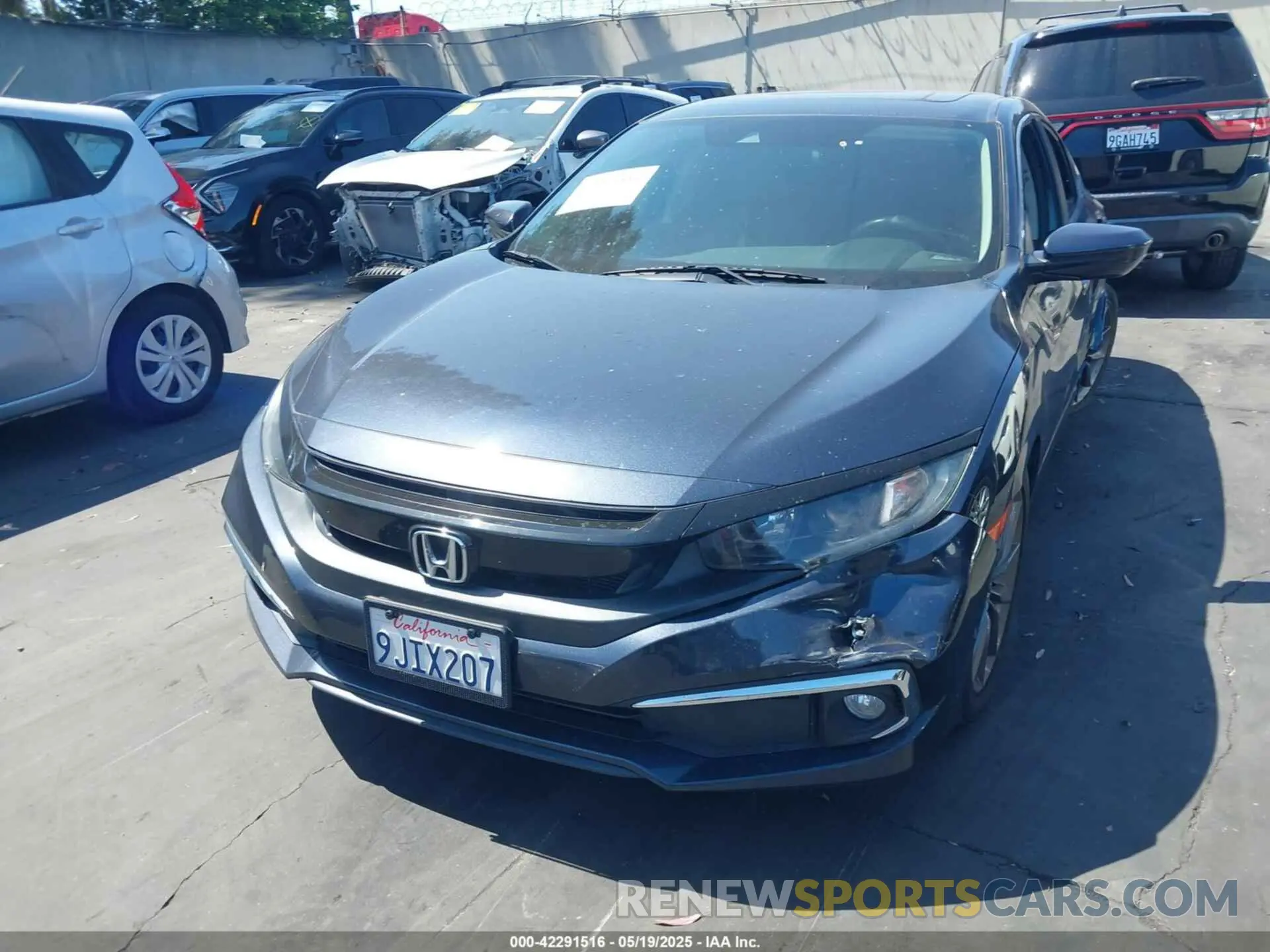 12 Photograph of a damaged car 19XFC1F3XLE212103 HONDA CIVIC 2020