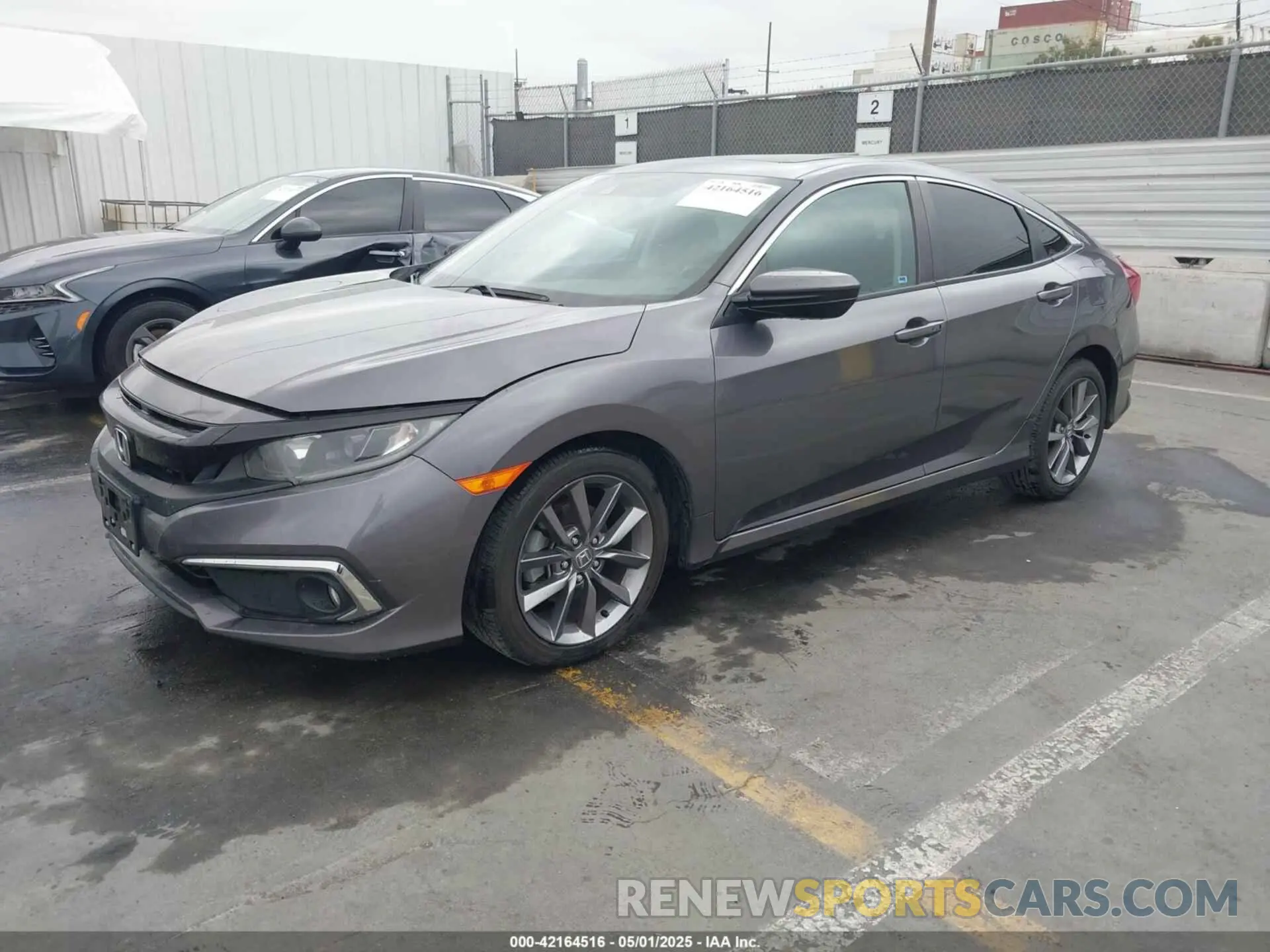 2 Photograph of a damaged car 19XFC1F3XLE214451 HONDA CIVIC 2020