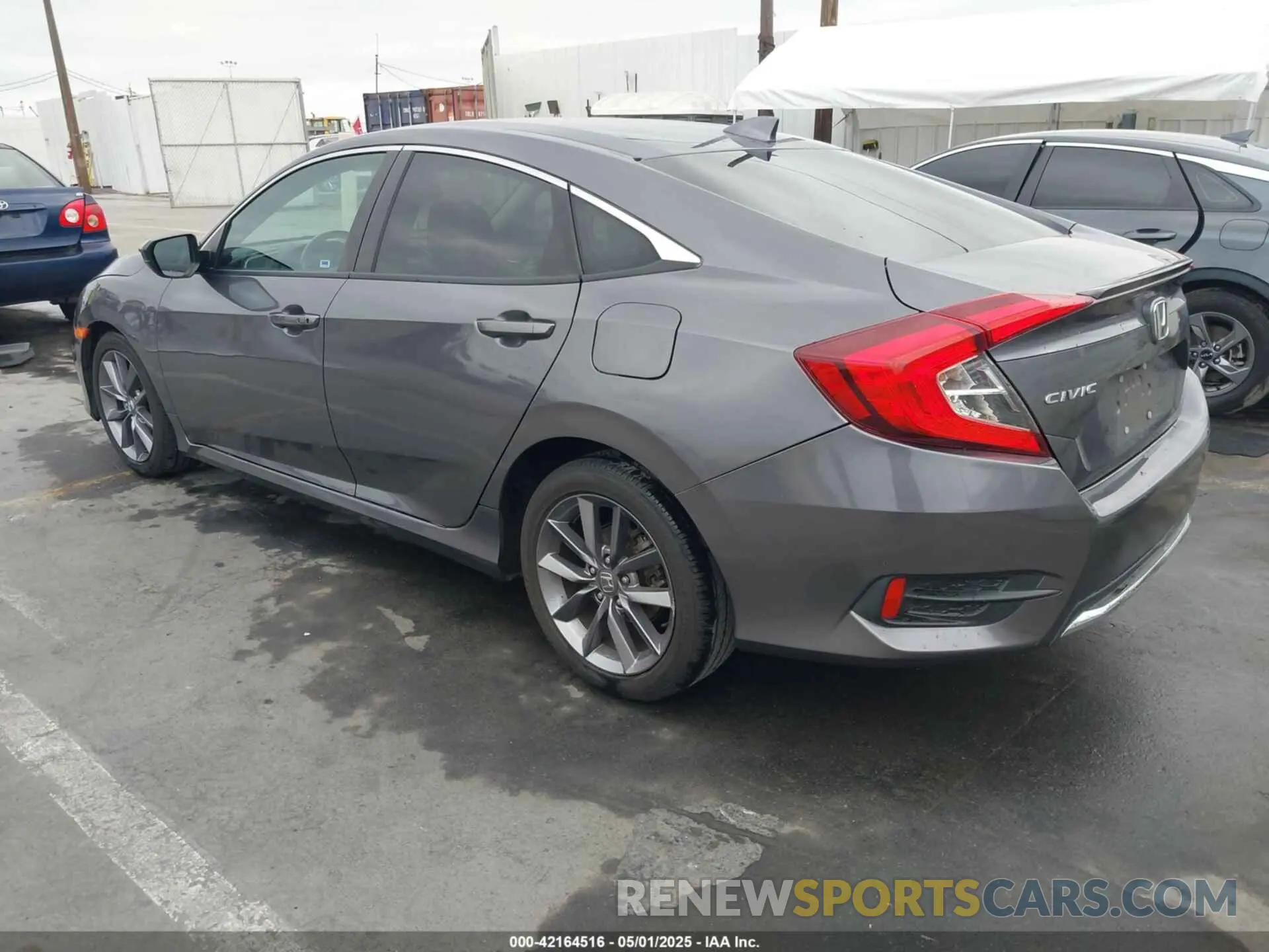 3 Photograph of a damaged car 19XFC1F3XLE214451 HONDA CIVIC 2020