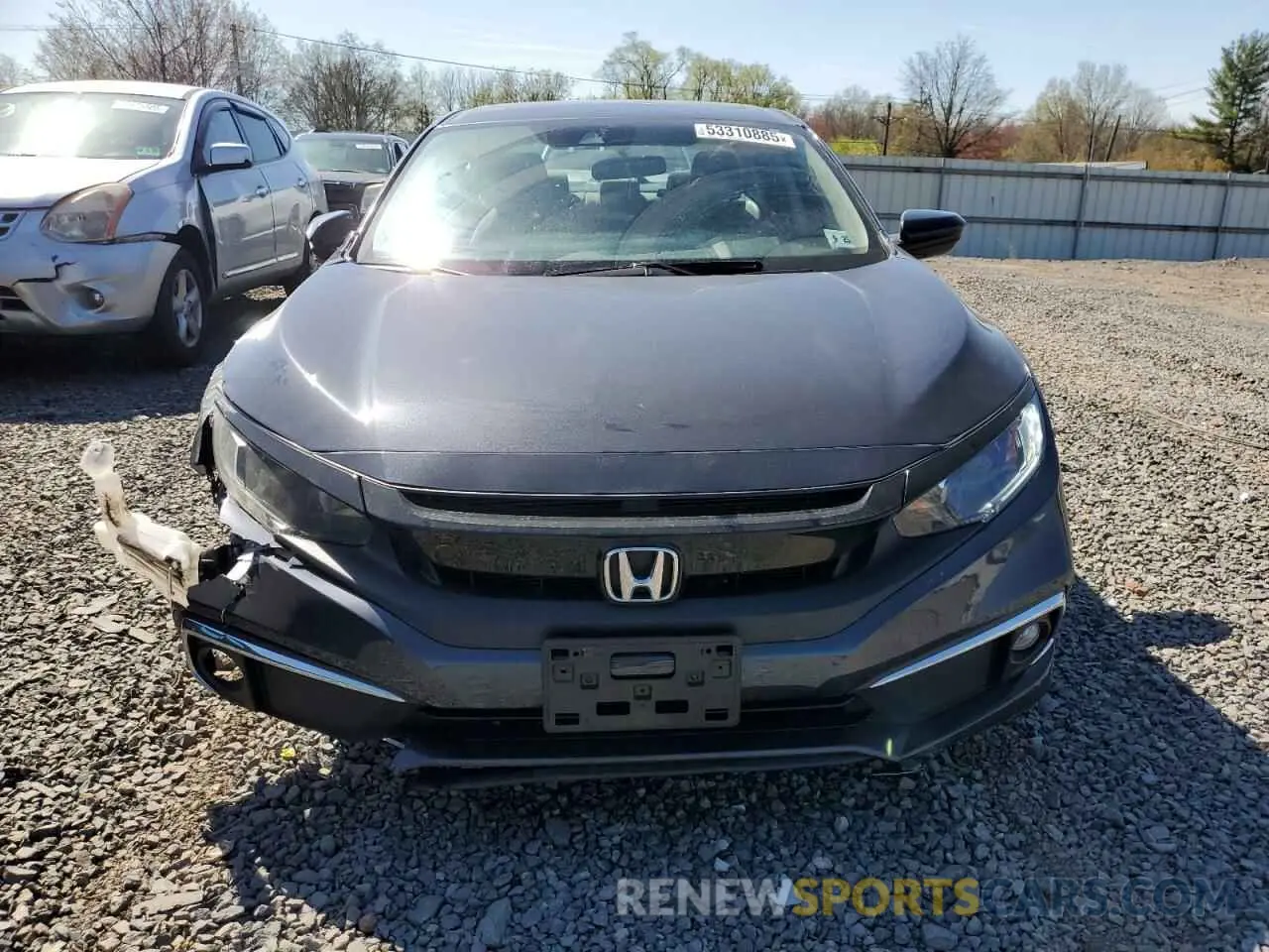 5 Photograph of a damaged car 19XFC1F3XLE216796 HONDA CIVIC 2020