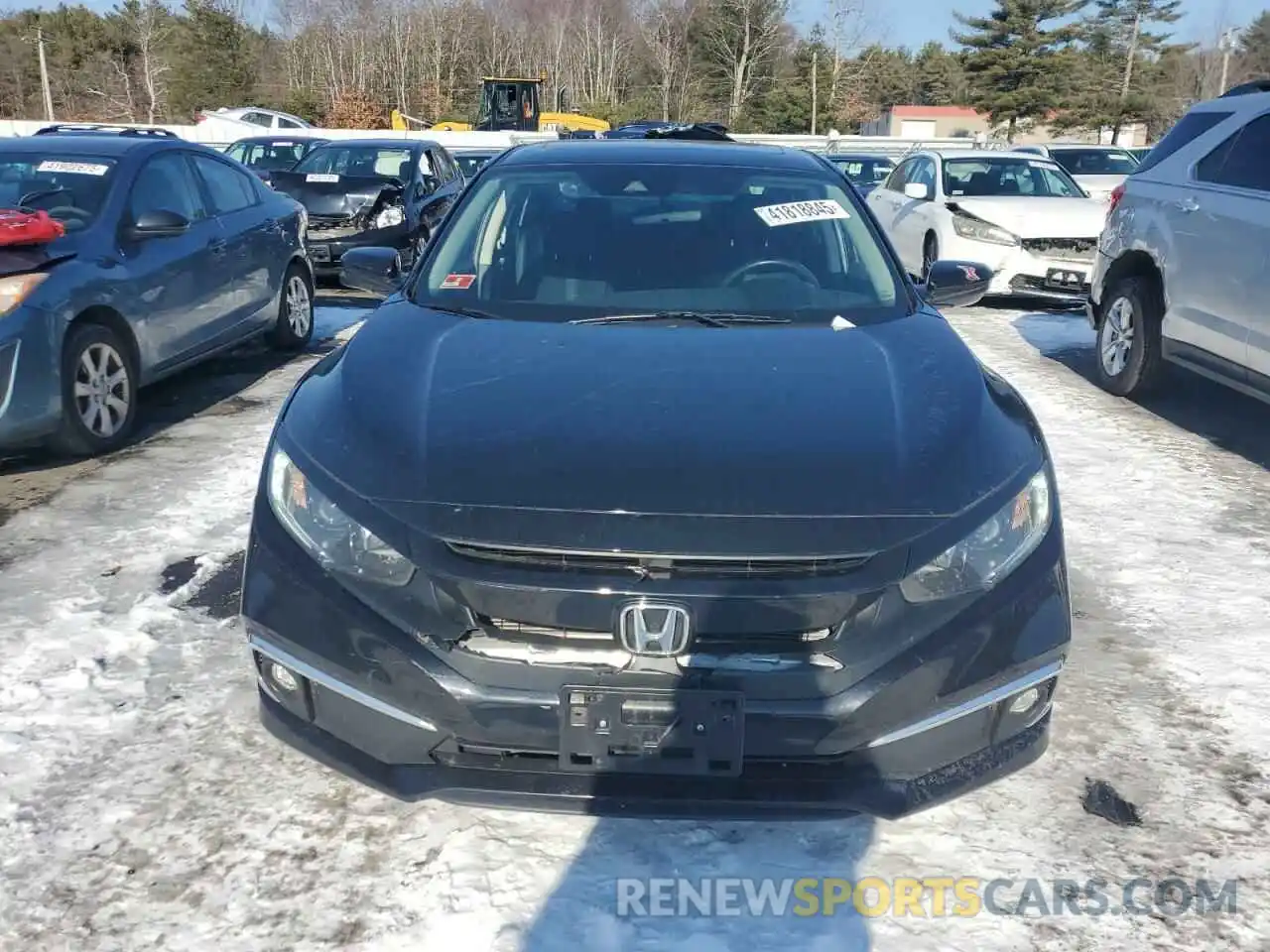 5 Photograph of a damaged car 19XFC1F3XLE221383 HONDA CIVIC 2020