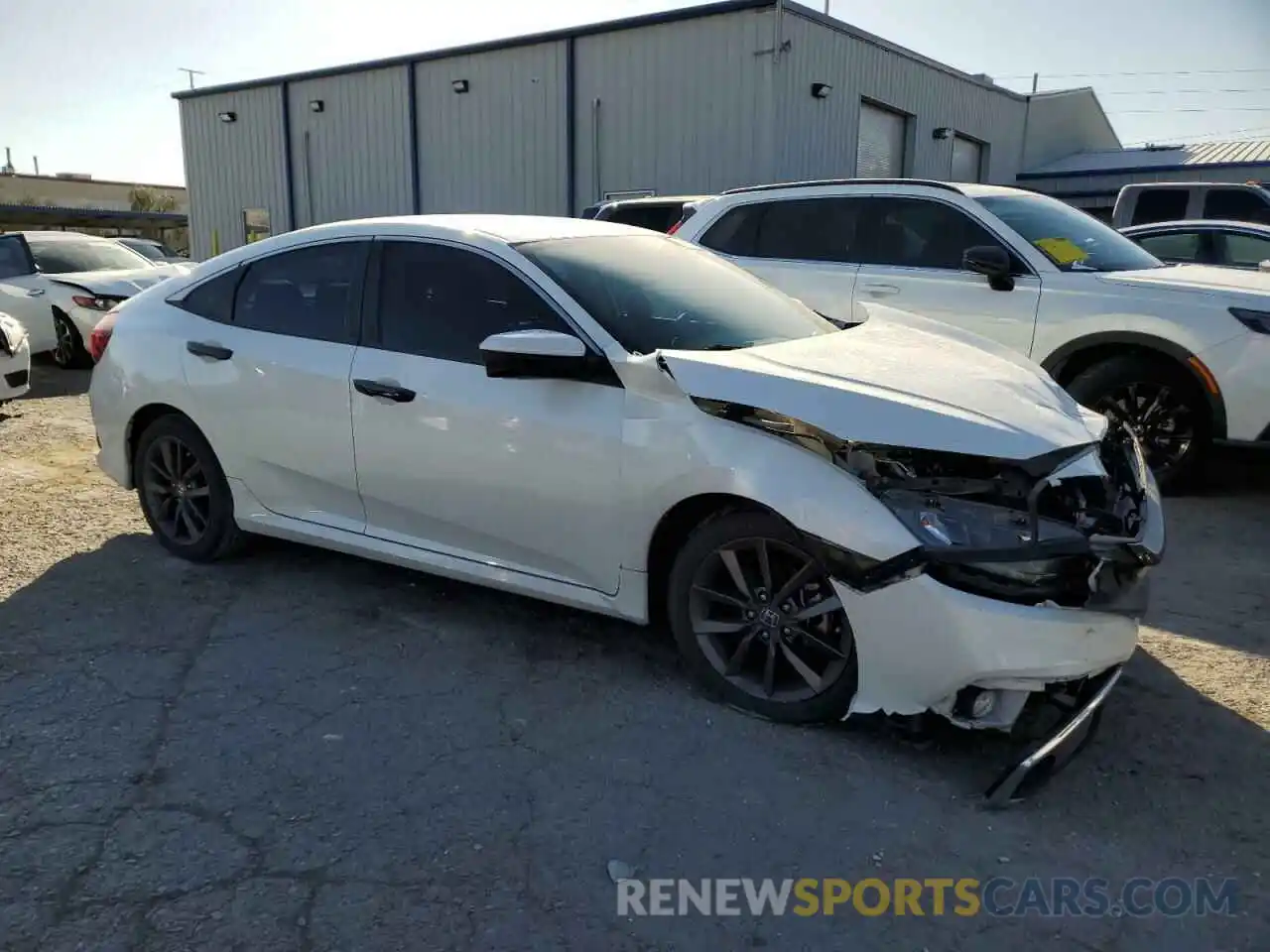 4 Photograph of a damaged car 19XFC1F70LE018263 HONDA CIVIC 2020