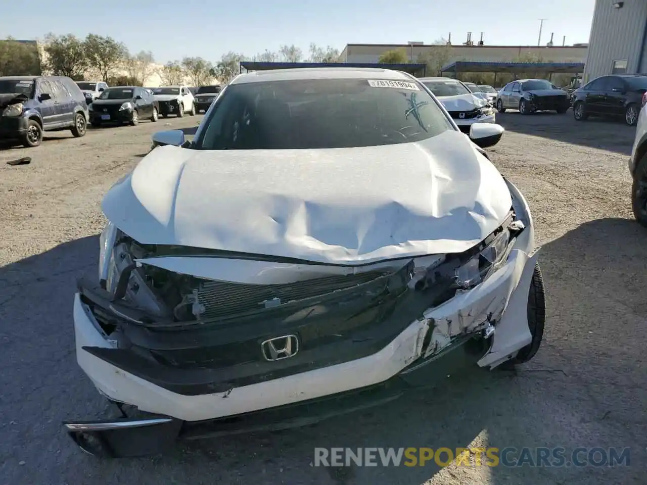 5 Photograph of a damaged car 19XFC1F70LE018263 HONDA CIVIC 2020